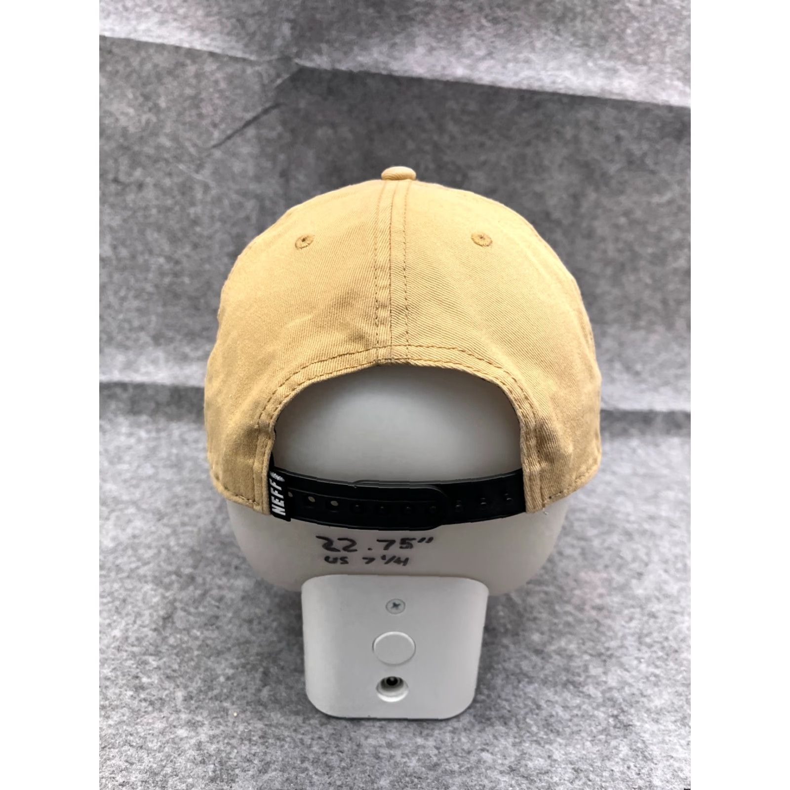 Vintage Neff Hat Adult One Size Beige 100% Cotton Beach Embroidered Snap Back Cap Size ONE SIZE - 6 Thumbnail