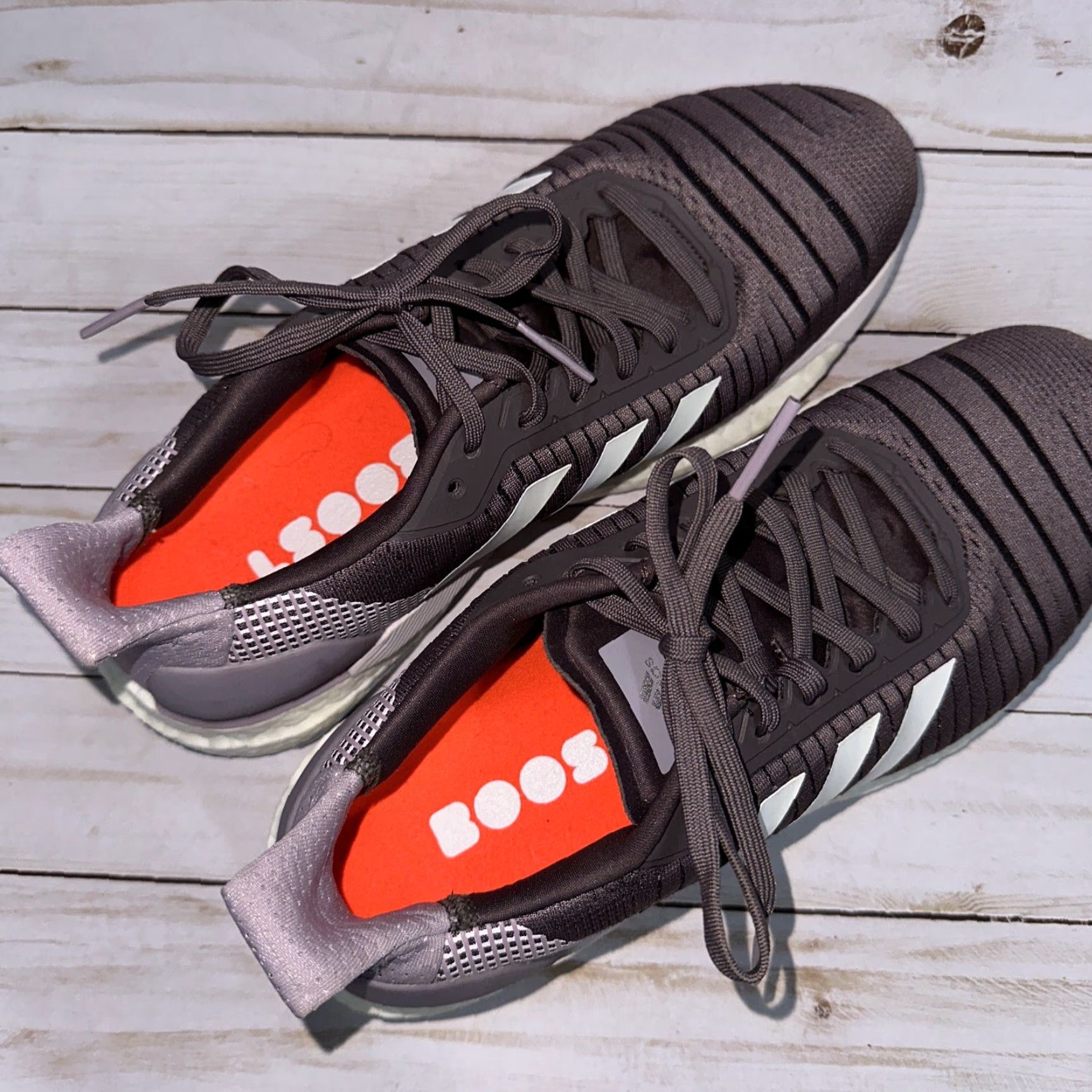 Adidas ADIDAS Solar Glide 19 Boost Sneakers Women Sz 9 Purple Athletic Running G28412 Size US 9 / IT 39 - 5 Thumbnail