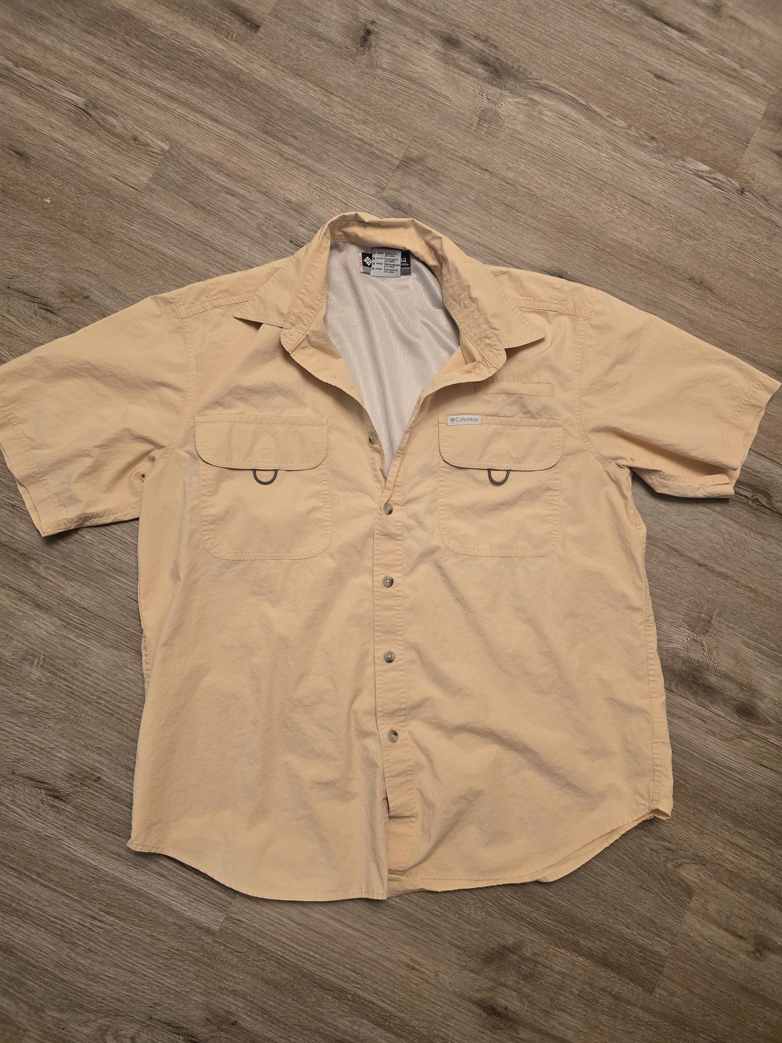 Columbia Columbia Sportwear Men's Yellow Fishing Shirt Medium Size US M / EU 48-50 / 2 - 2 Thumbnail