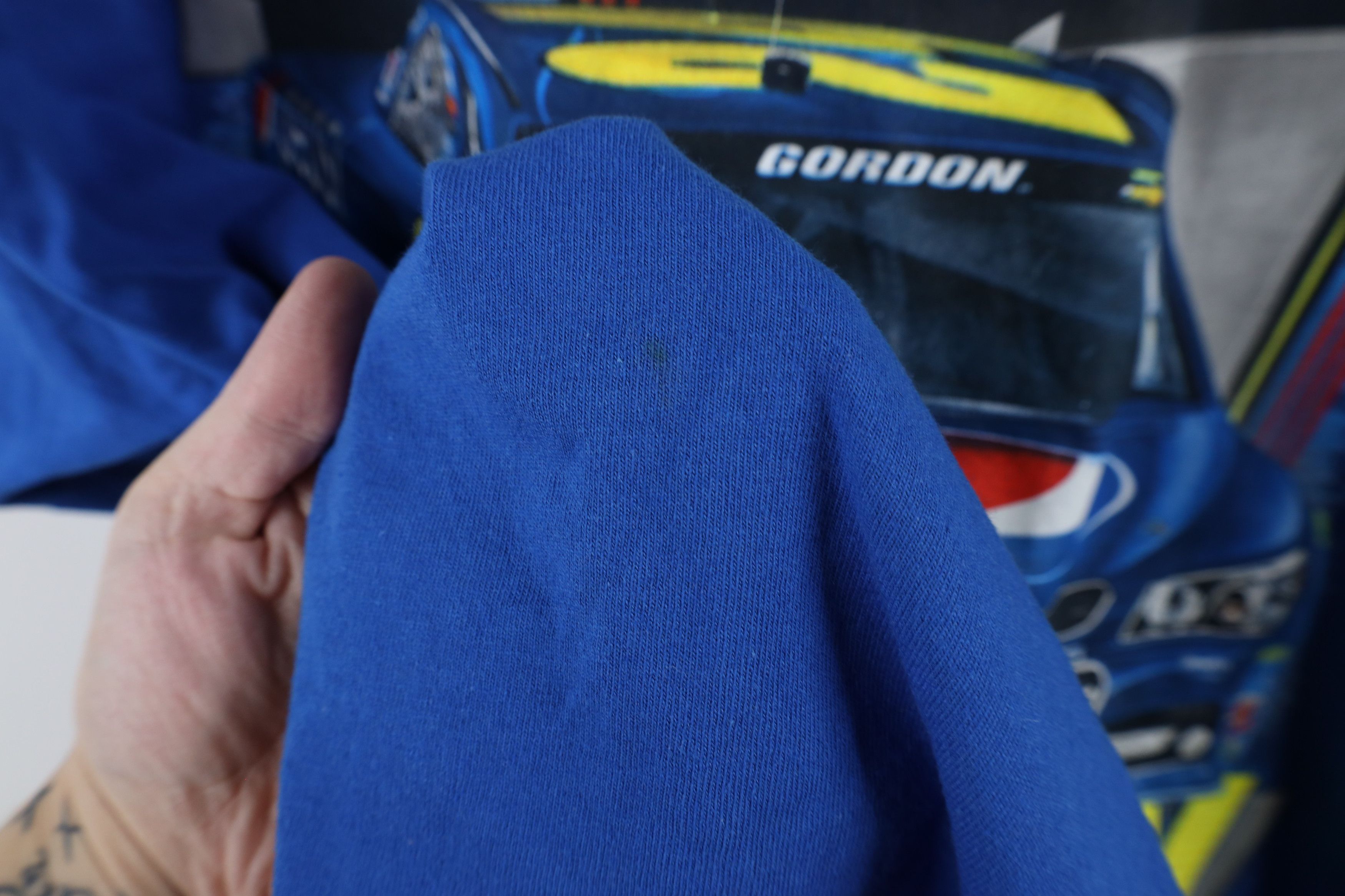 Vintage Retro NASCAR Jeff Gordon Racing Short Sleeve T-Shirt Blue Size US XXL / EU 58 / 5 - 10 Thumbnail