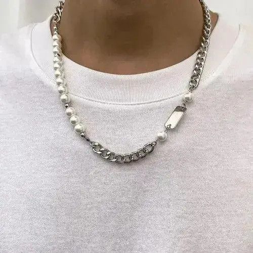 Jewelry Chunky Cuban Chain Necklace Size ONE SIZE - 1 Thumbnail