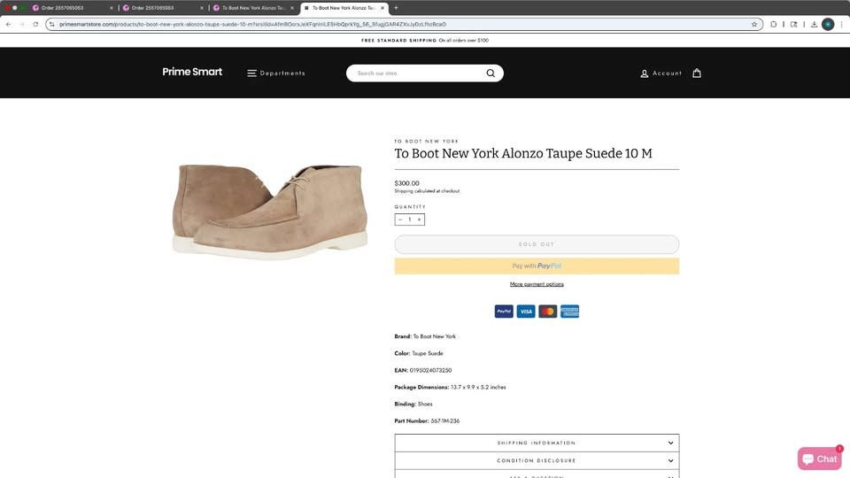 To Boot New York To Boot New York Alonzo Taupe Suede 10 M SAVE $150.00 Size US 10 / IT 40 - 2 Thumbnail