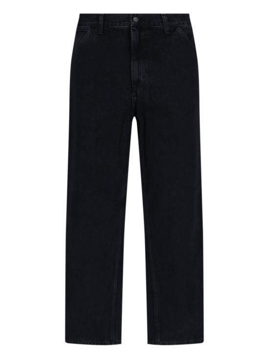 Carhartt Wip CARHARTT WIP Men Denim Pants I032024 8906 Black Size US 33 - 1 Thumbnail