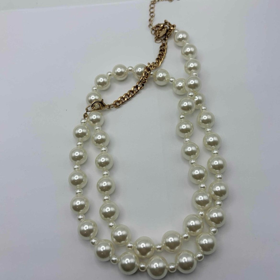 Other Cream Pearl Time Tru Necklace Size ONE SIZE - 4 Thumbnail