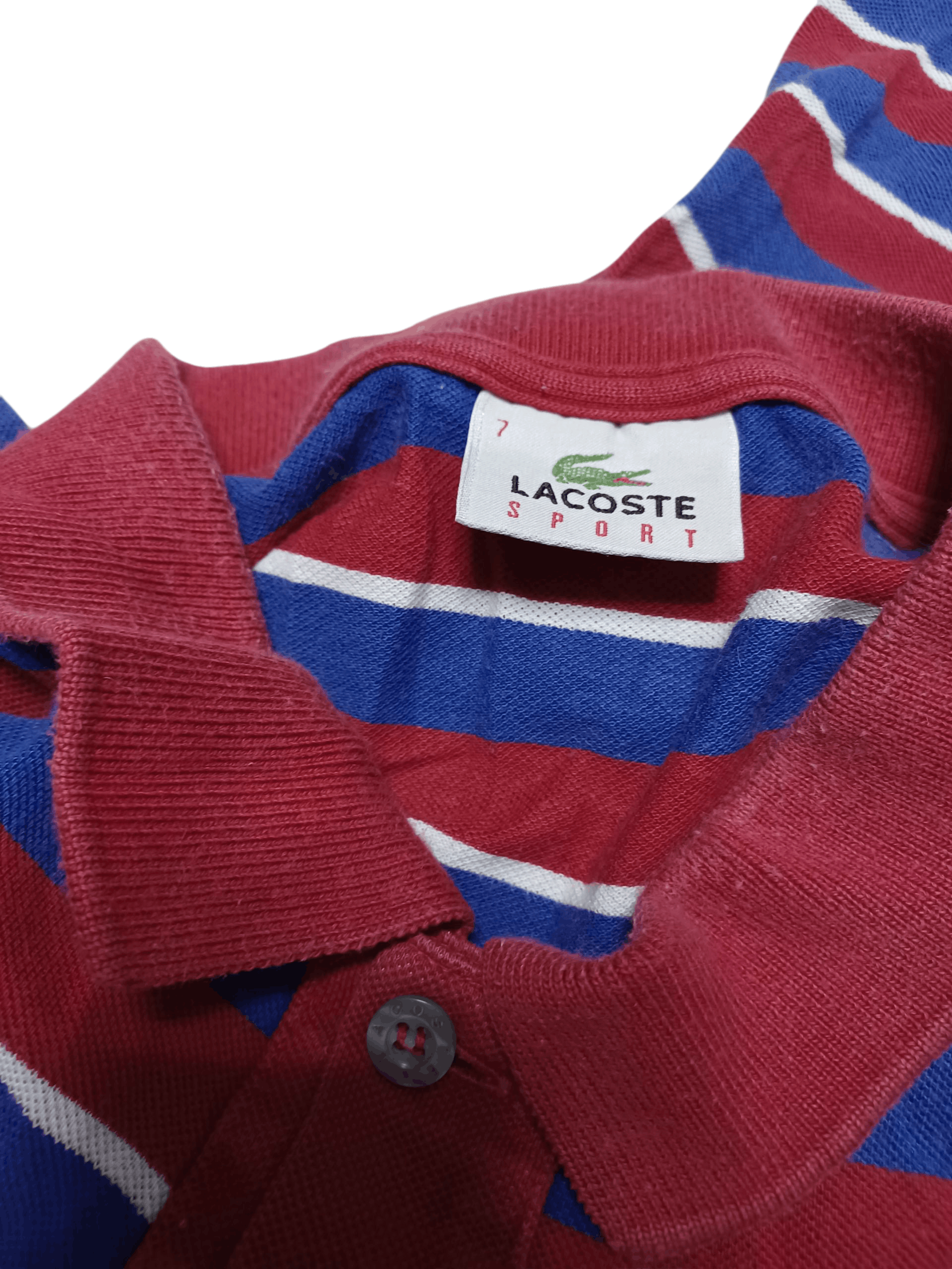 Lacoste LACOSTE VINTAGE LUXURY OLDMONEY POLO SHIRT FRANCE Size US L / EU 52-54 / 3 - 4 Thumbnail