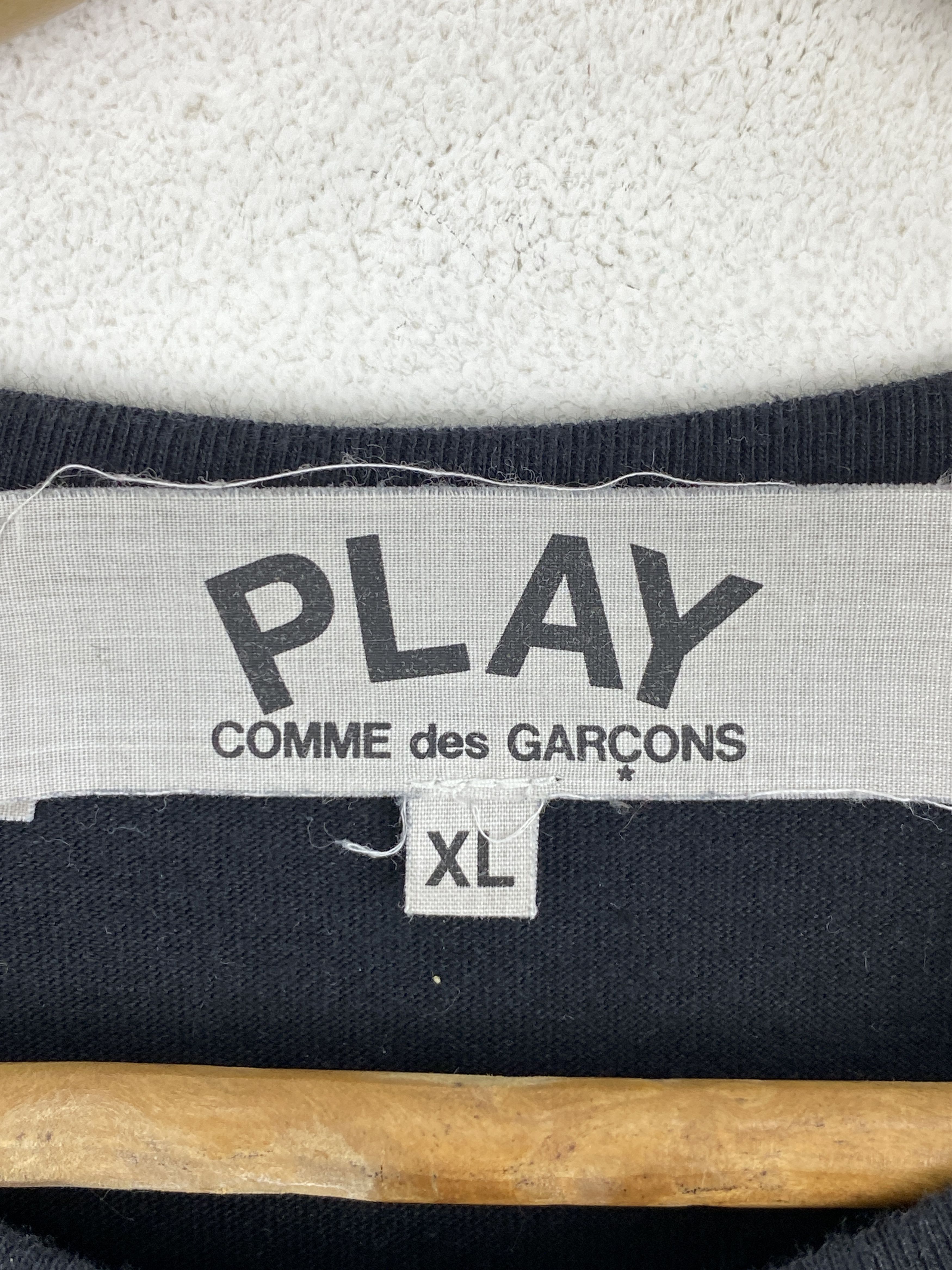 Comme des Garcons Vintage Play Comme Des Garcons Short Sleeve Tee TA0584 Size US XL / EU 56 / 4 - 5 Thumbnail