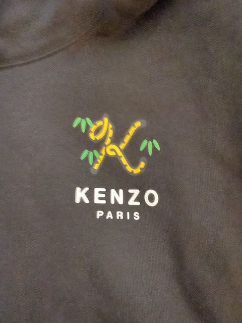 Kenzo Kenzo Black Hoodie - Size L Size US L / EU 52-54 / 3 - 3 Thumbnail