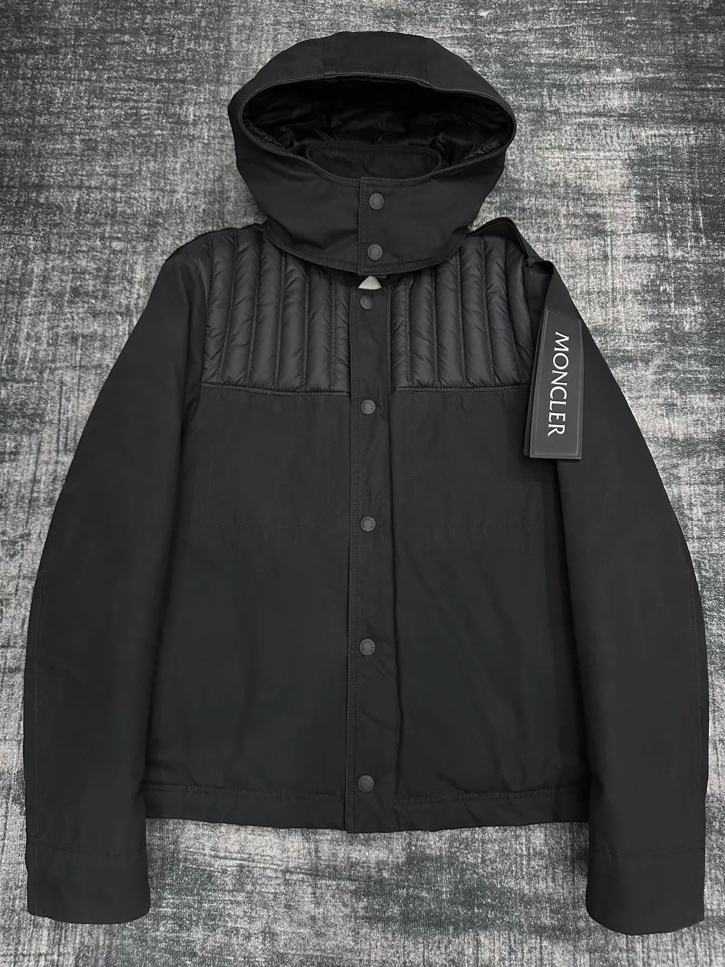 Craig Green Moncler x Craig Green Black Puffer Jacket L Size US L / EU 52-54 / 3 - 1 Thumbnail