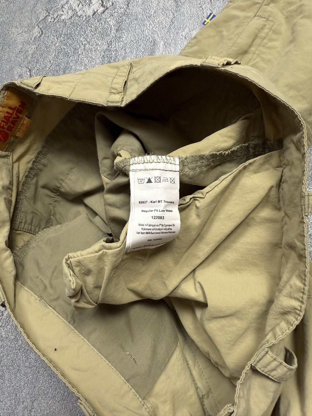 Fjallraven Vintage Fjallraven Cargo Pants Size 32" / US 10 / IT 46 - 12 Thumbnail