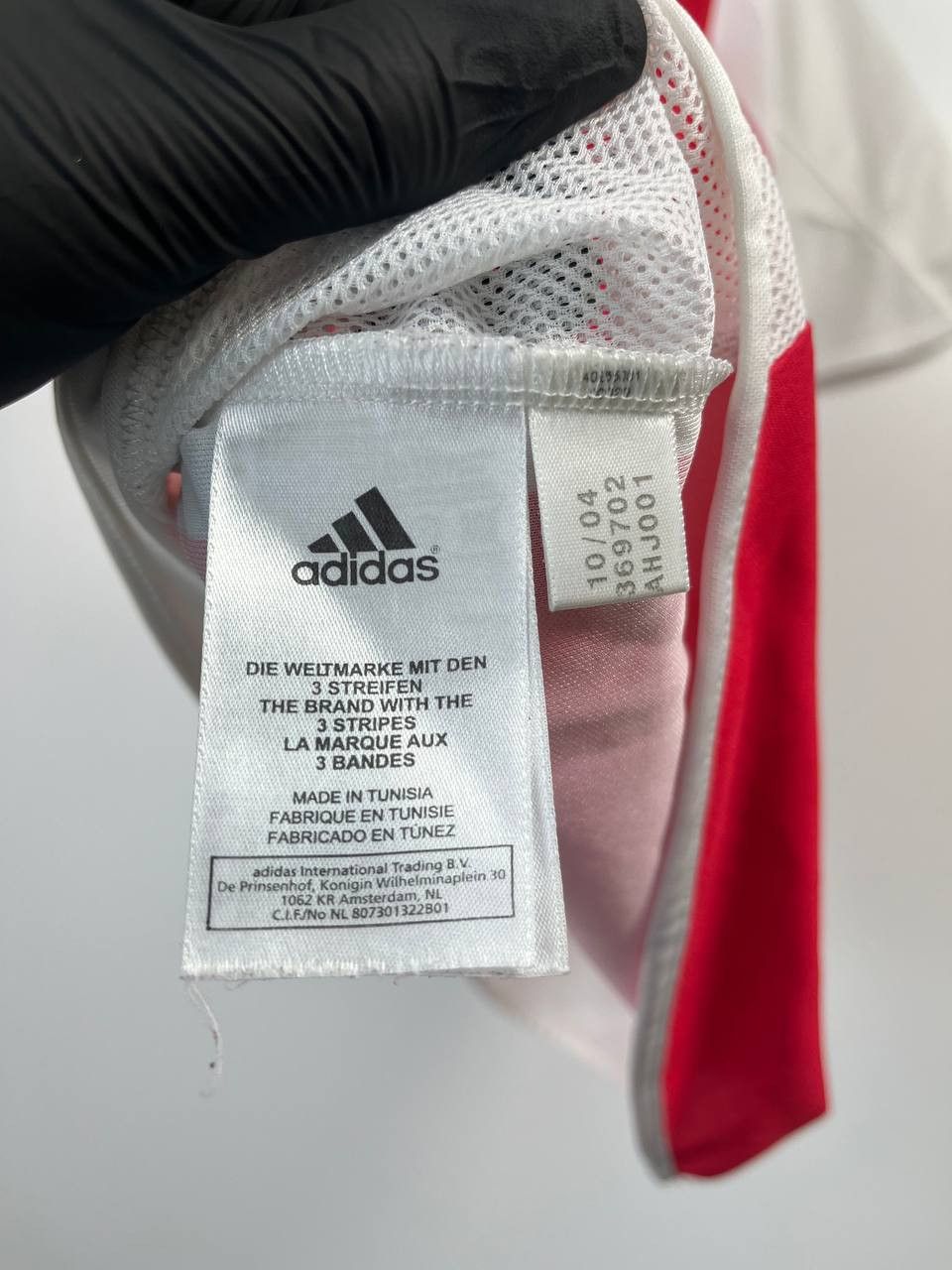Adidas Ajax 04 05 Home Jersey Adidas ABN AMRO Climacool Mens L Size US L / EU 52-54 / 3 - 3 Thumbnail