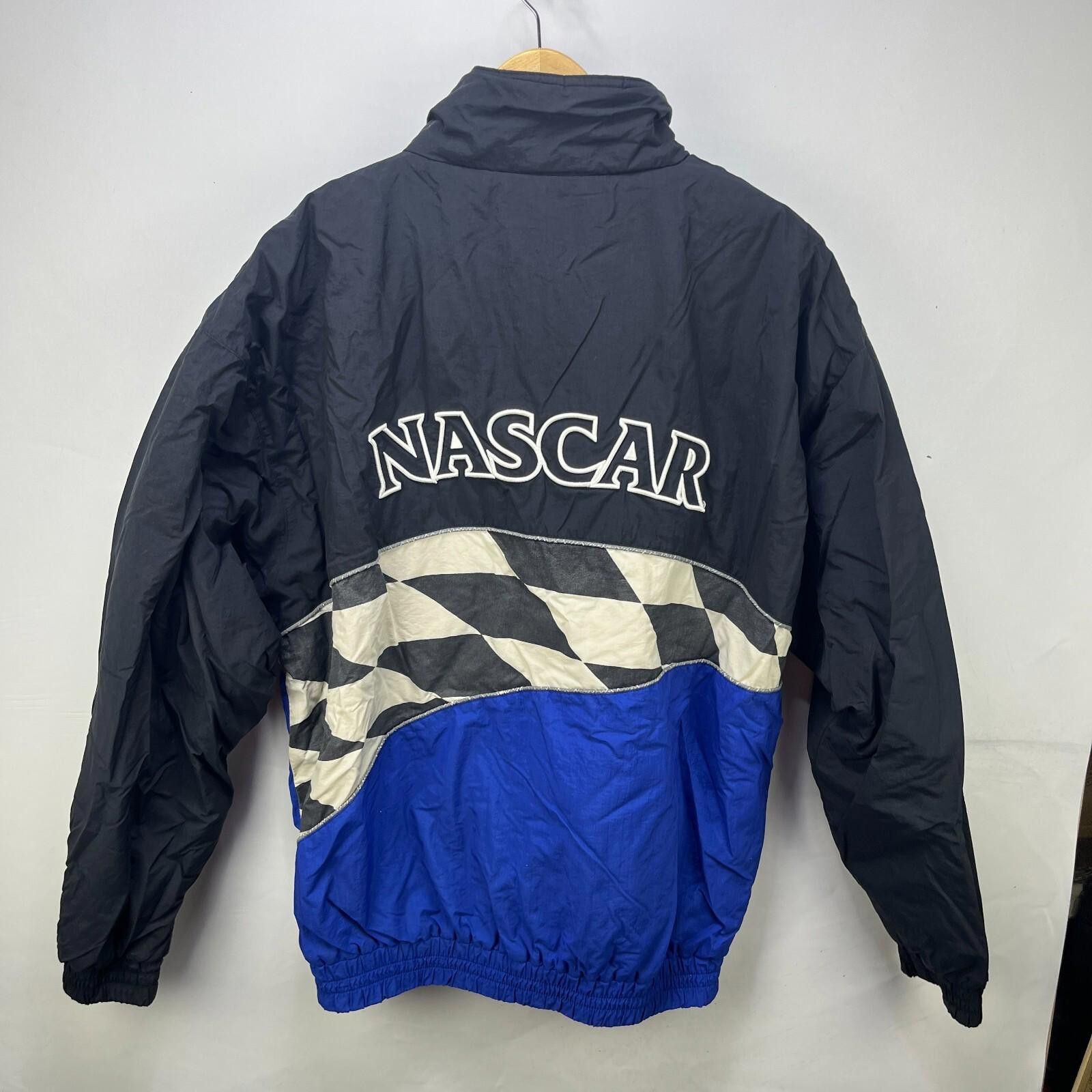 Other Vintage NASCAR Racing Jacket XL Car Flag Size ONE SIZE - 11 Thumbnail