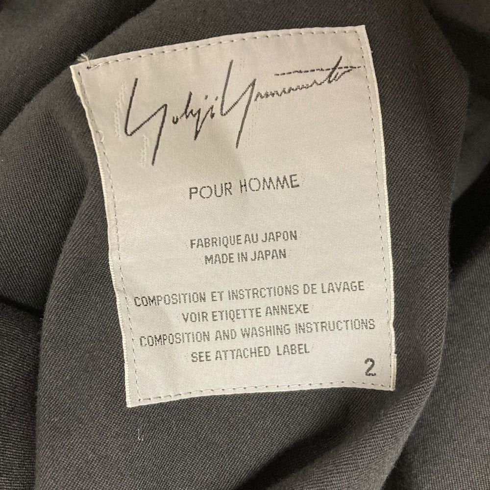Yohji Yamamoto Yohji Yamamoto pour homme/ Tailored jacket Size US M / EU 48-50 / 2 - 5 Thumbnail