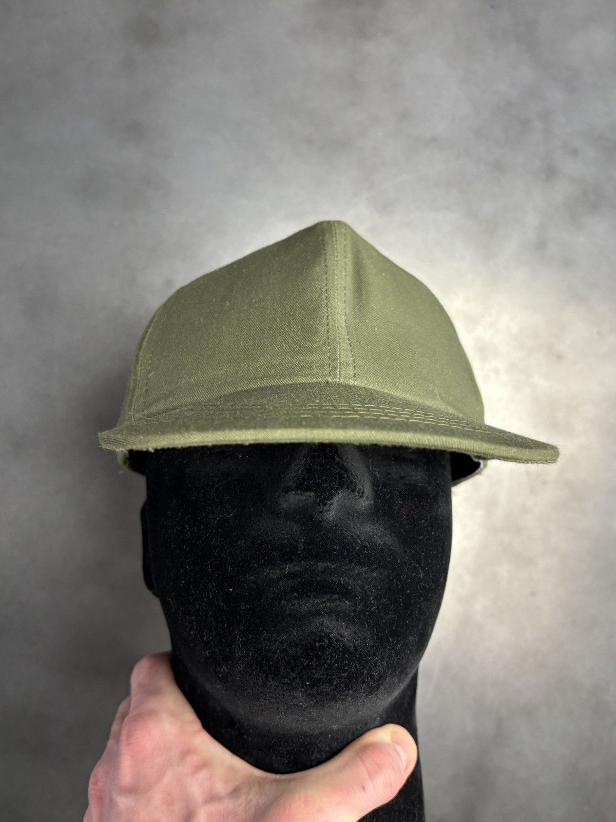 Vintage 1970s Vintage Army Hat Hot Weather Field Cap OG-107 Vietnam Size ONE SIZE - 6 Thumbnail