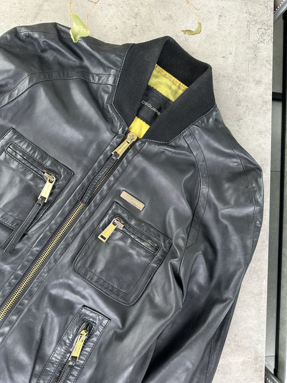 Dsquared2 Dsquared2 Leather Jacket Size S / US 4 / IT 40 - 4 Thumbnail