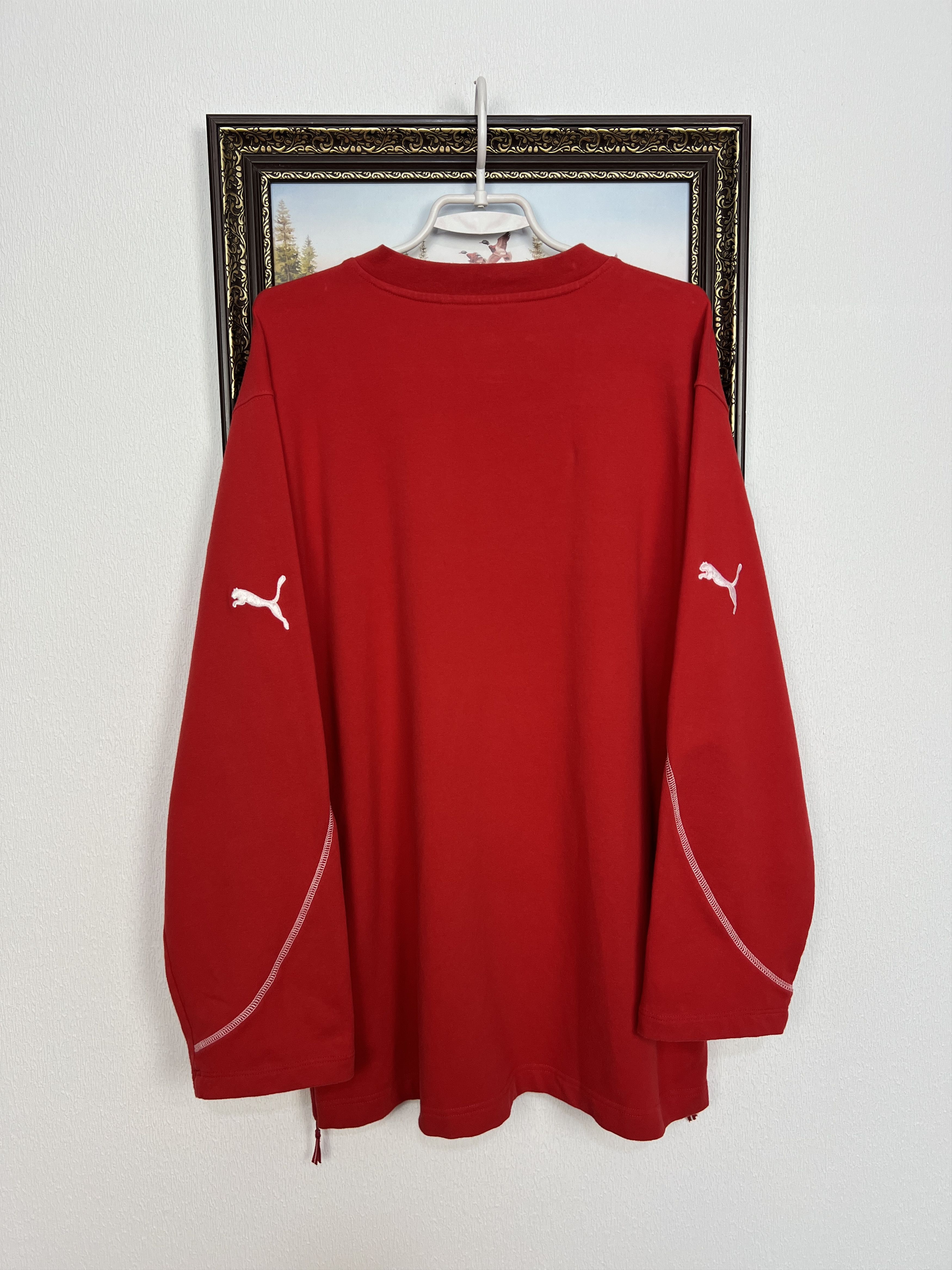 Puma Vintage Poland Football Train Sweatshirt Soccer Crewneck Size US XL / EU 56 / 4 - 8 Thumbnail