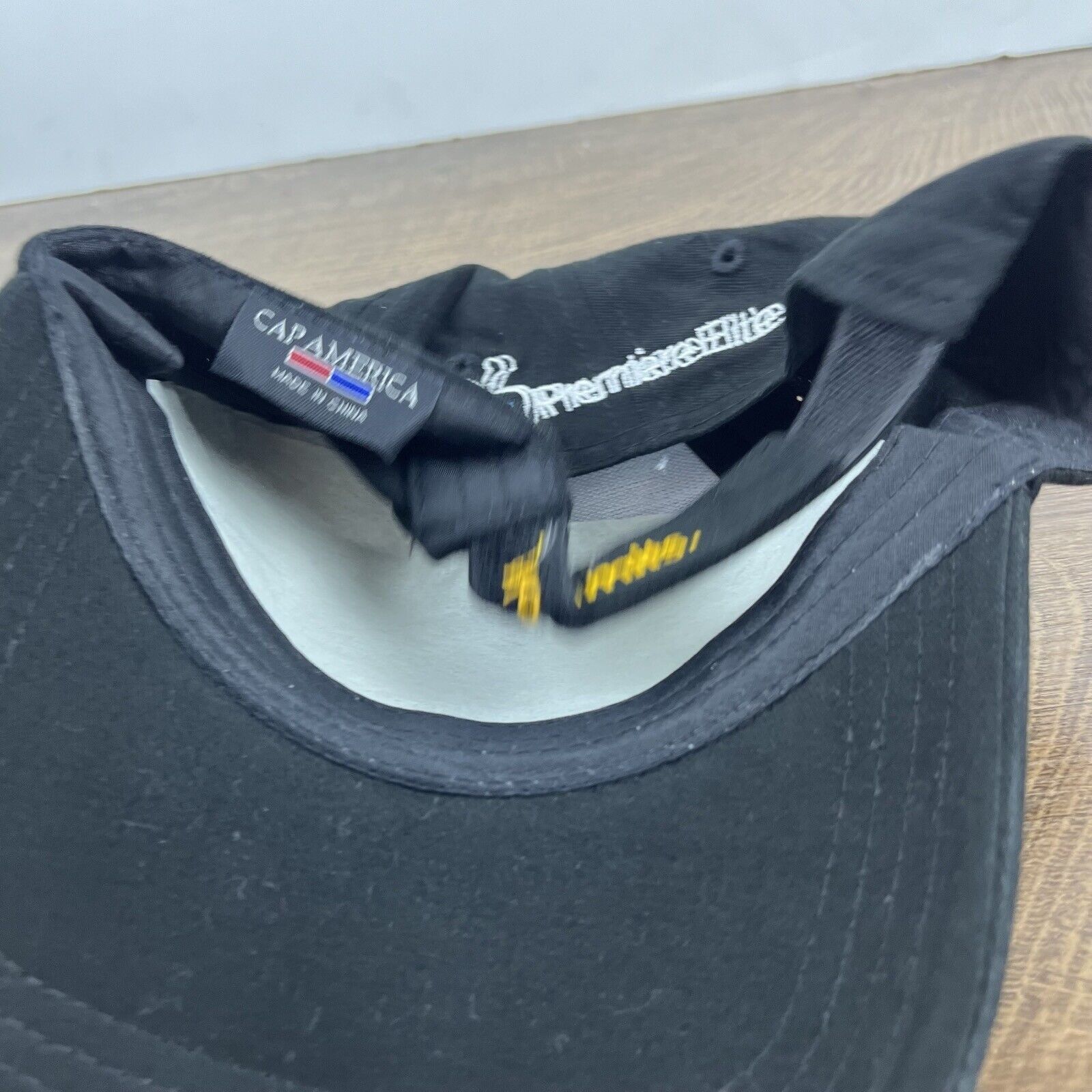 Other Premiere Elite Hat Black Cap Hat Adjustable Hat Black Adult Size ONE SIZE - 14 Thumbnail