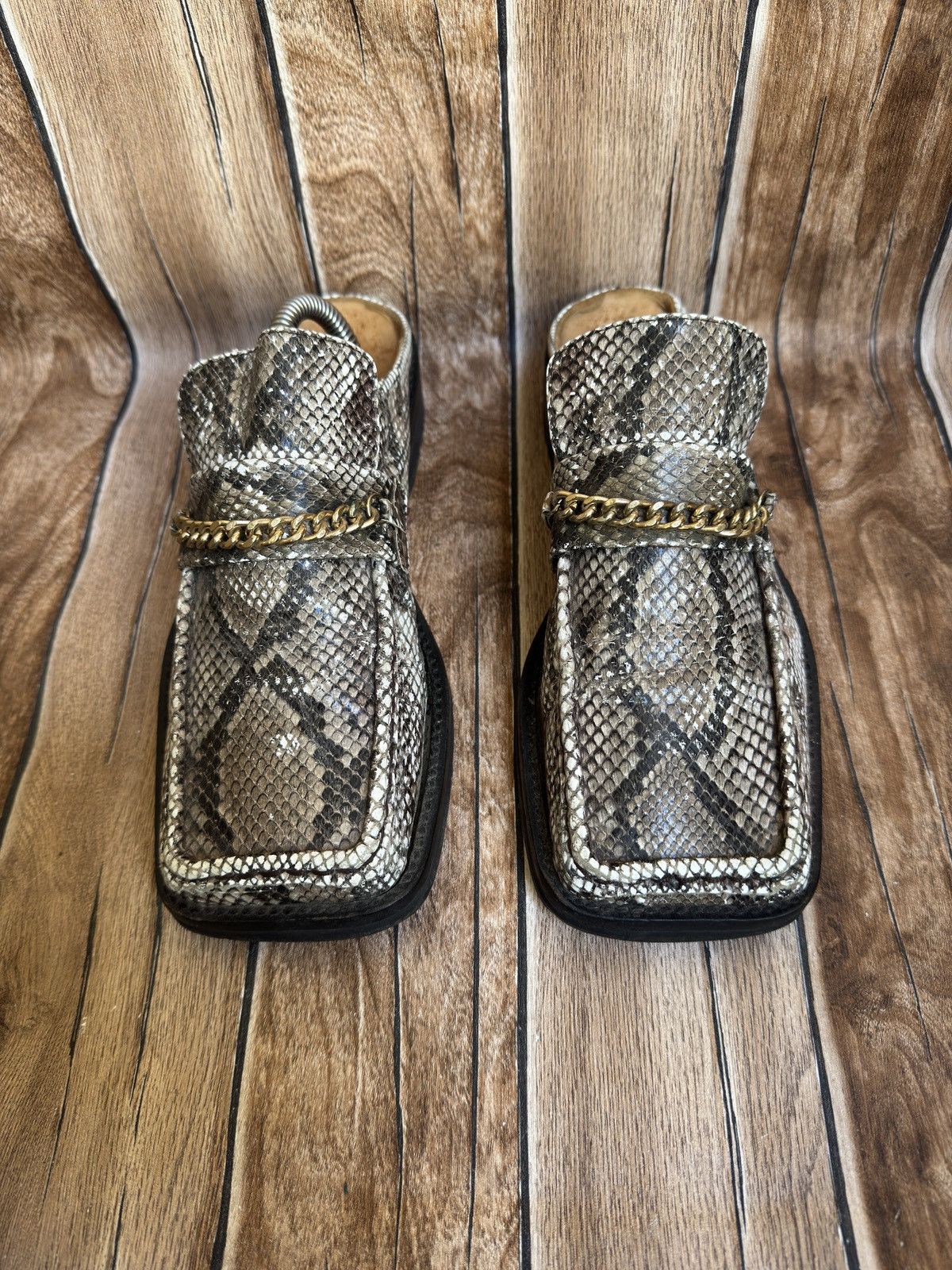 Martine Rose cuban chain clog mules Size US 9.5 / IT 39.5 - 4 Thumbnail
