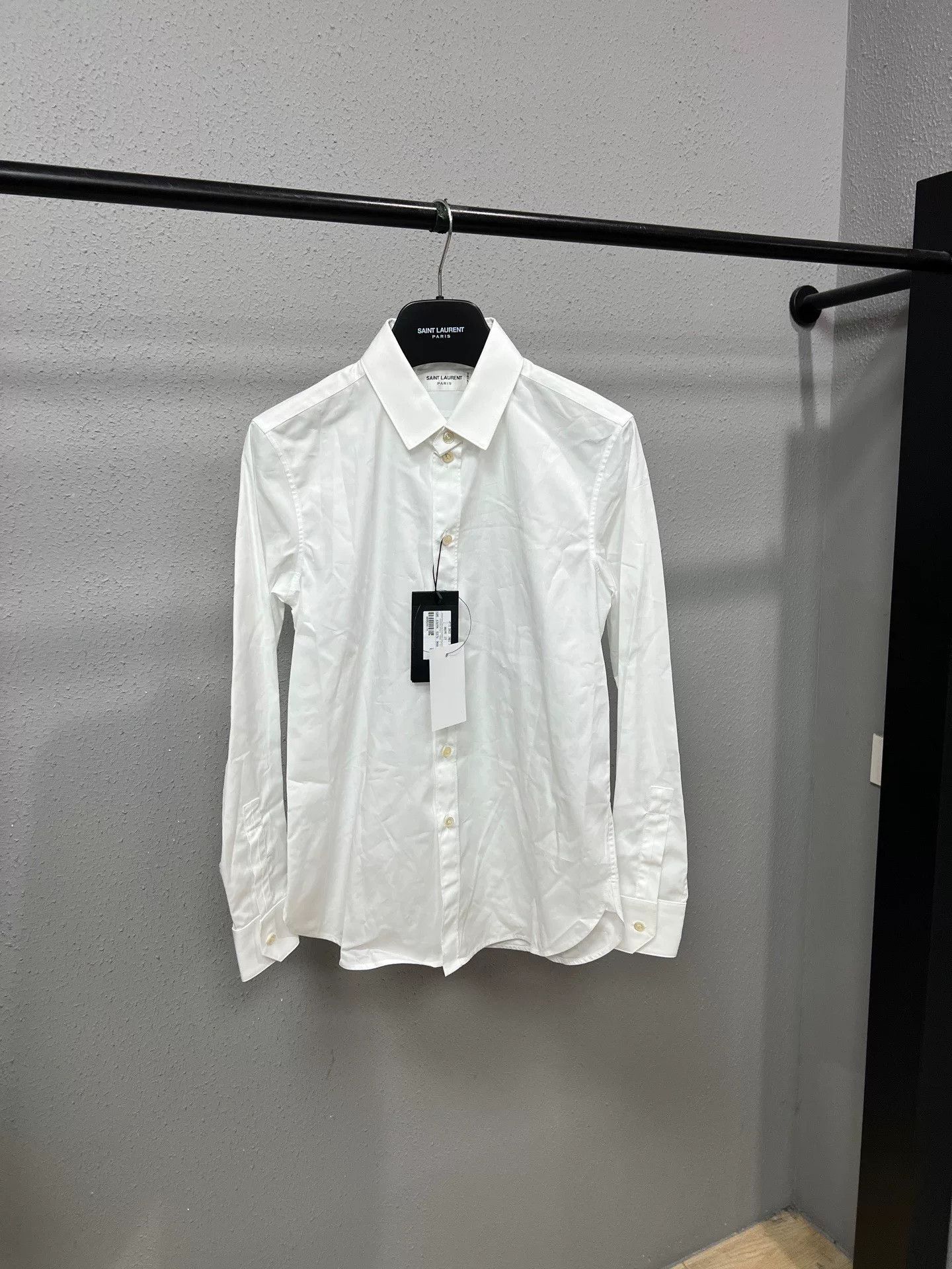 Saint Laurent Paris Saint Laurent Paris White Shirt Size XS / US 0-2 / IT 36-38 - 1 Thumbnail