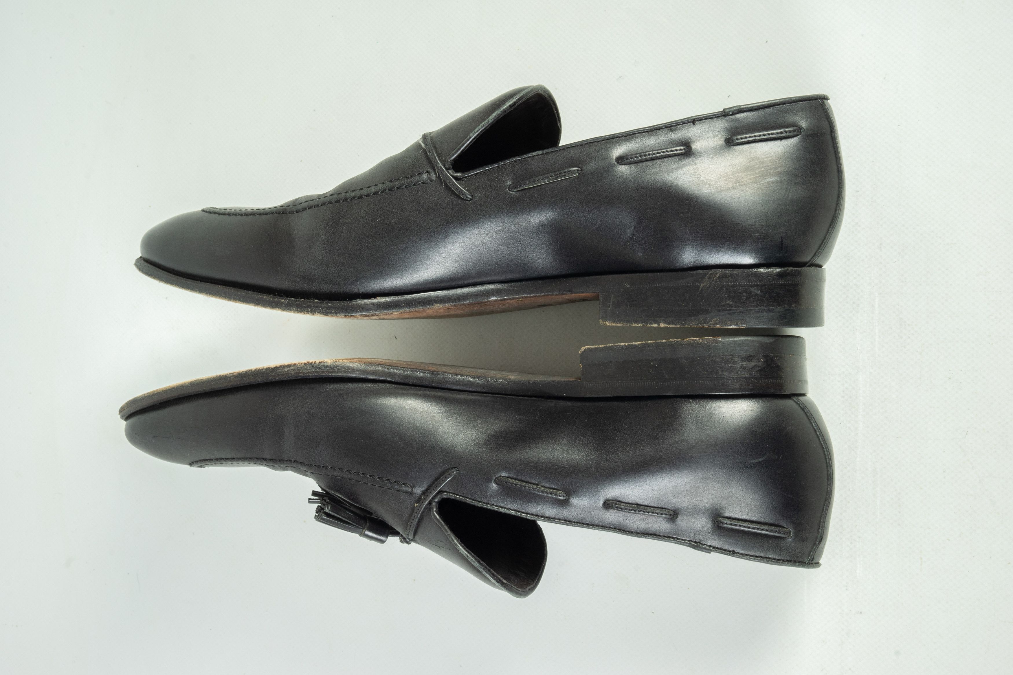 Canali Canali Leather Loafers Shoes Size US 12 / EU 45 - 5 Thumbnail