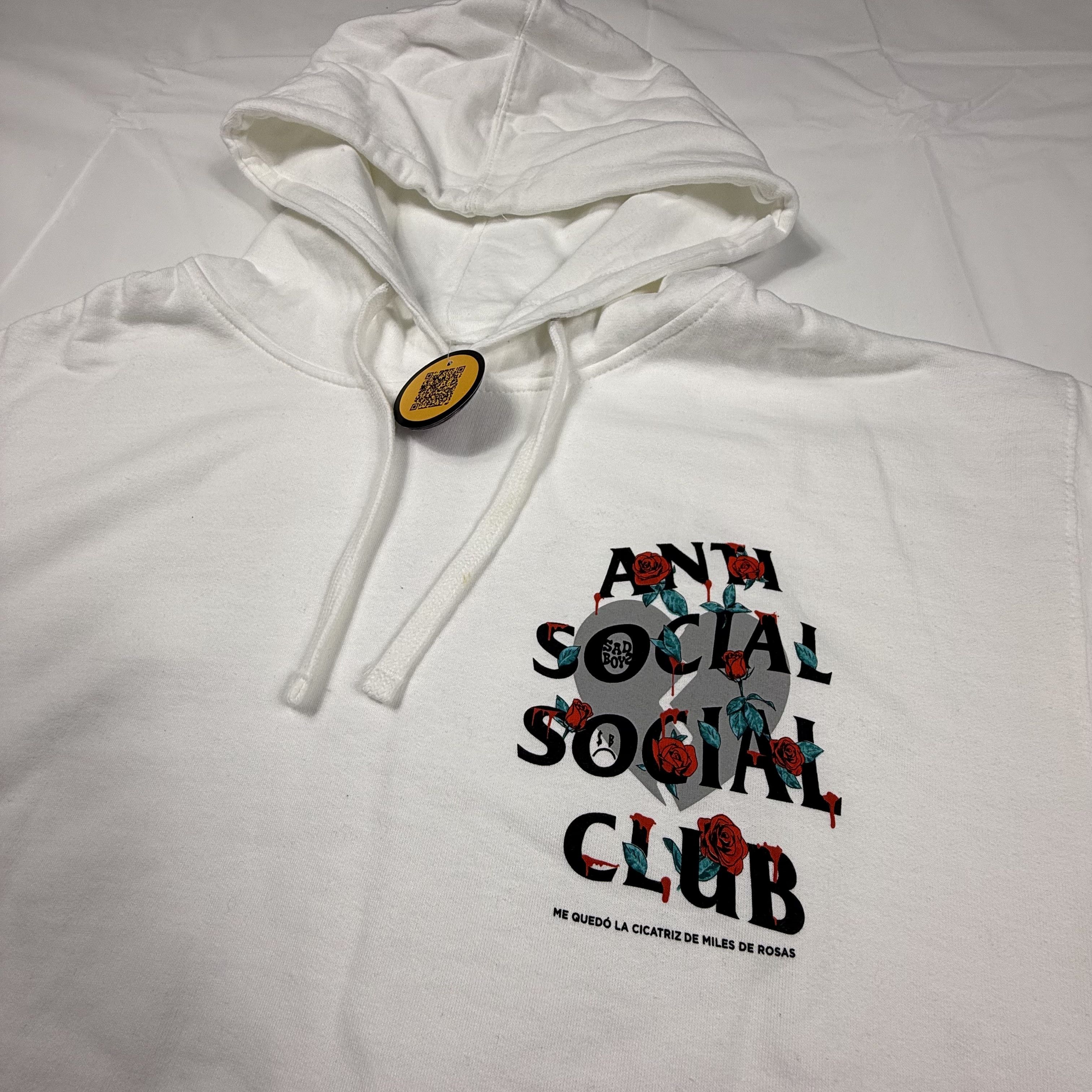 Anti Social Social Club Anti Social Social Club Me Quedo La Cicatriz Rose Hoodie Size US L / EU 52-54 / 3 - 4 Thumbnail