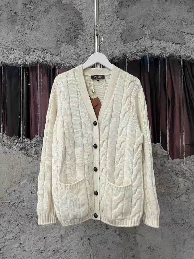 Loro Piana Loro Piana Cashmere Cable Knit Cardigan Size US XS / EU 42 / 0 - 1 Thumbnail