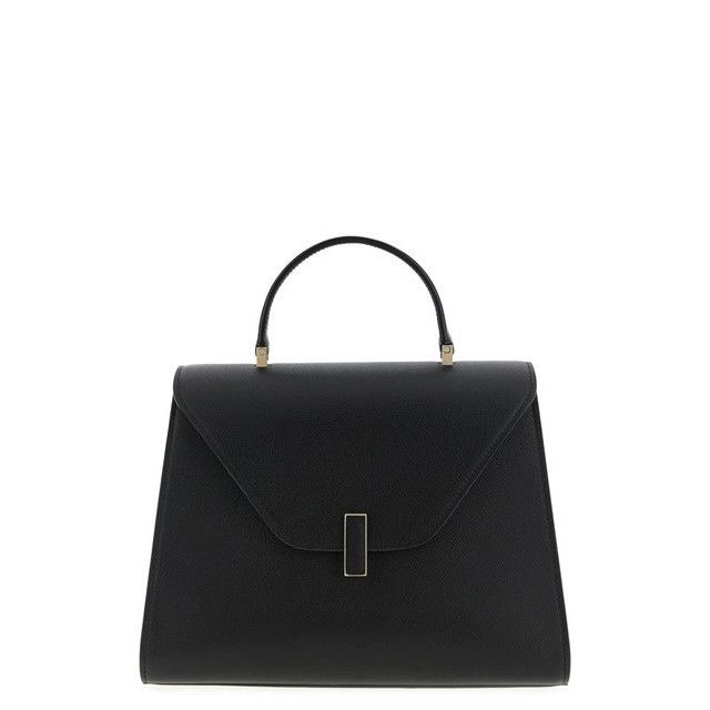 Valextra VALEXTRA Iside Large Black Leather Top Handle Bag New & Auth Size ONE SIZE - 1 Thumbnail