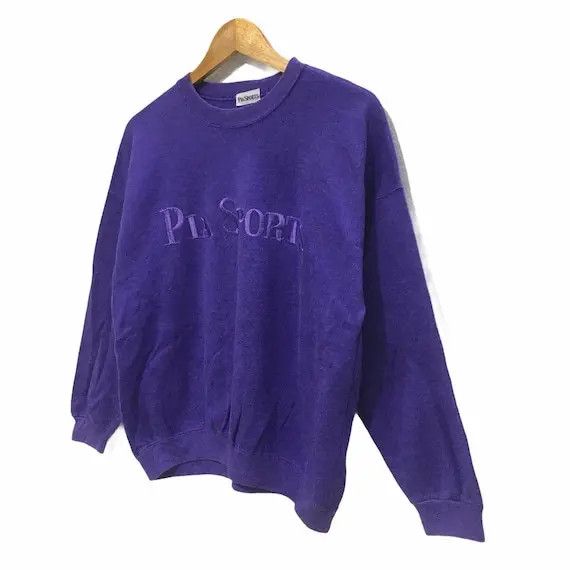 Vintage Vtg PIA MOTORSPORTS RACING Team Cropped Sweatshirt Crewneck Size S / US 4 / IT 40 - 4 Thumbnail