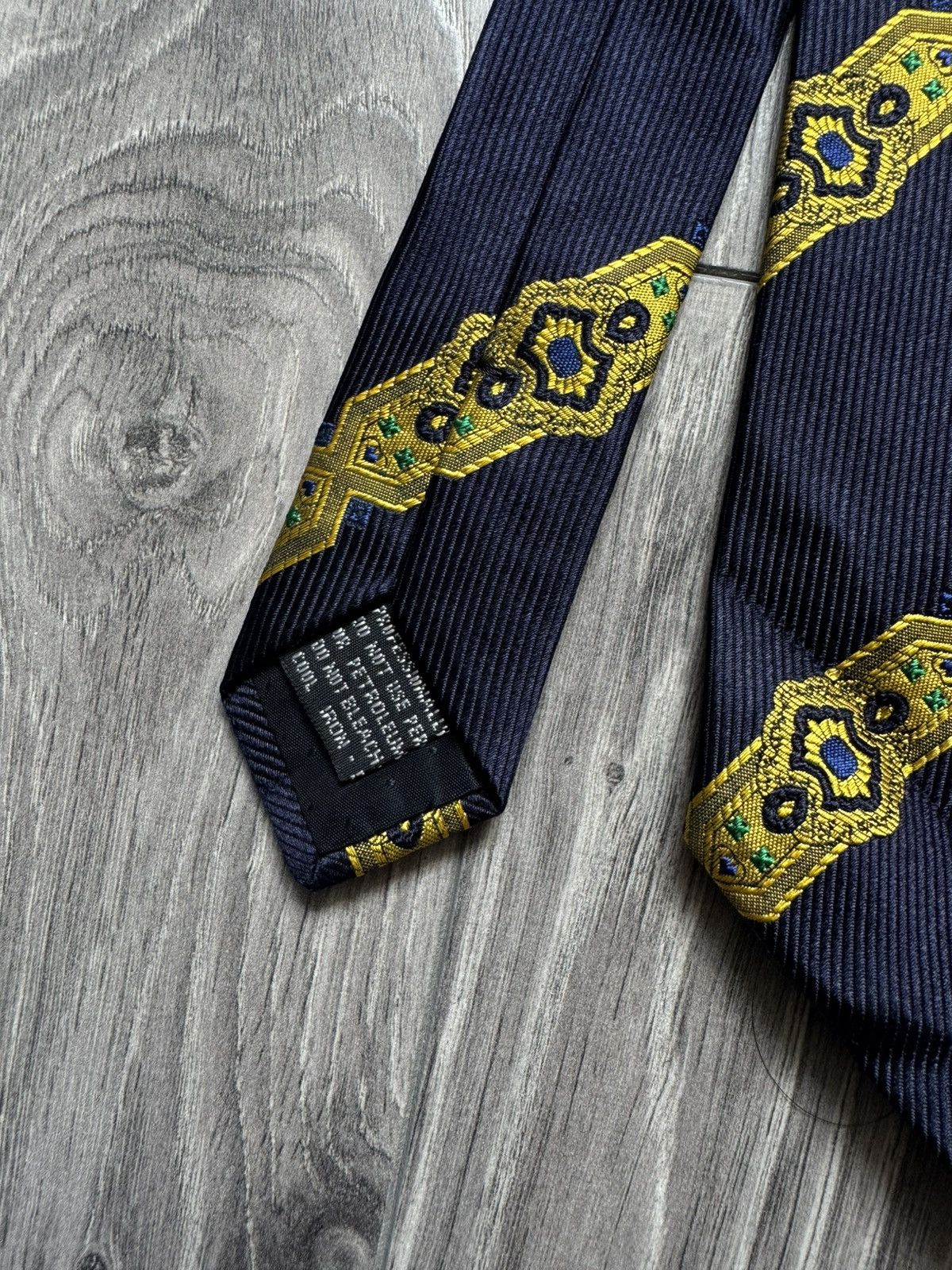Versace Vintage Gianni Versace 100% silk necktie, baroque pattern Size ONE SIZE - 3 Thumbnail