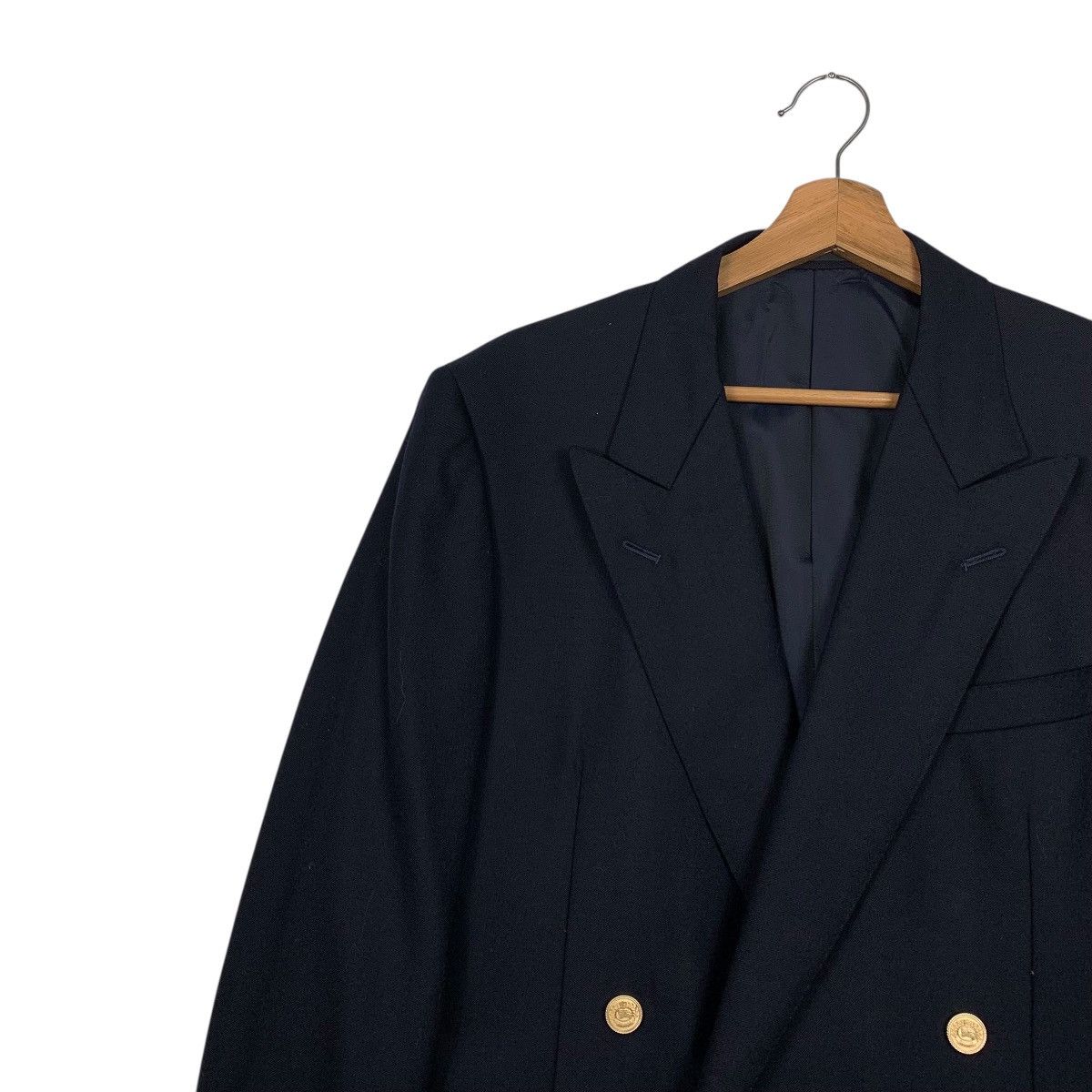 Burberry Vintage Burberrys Double Breasted Blazer Jacket Size US M / EU 48-50 / 2 - 6 Thumbnail
