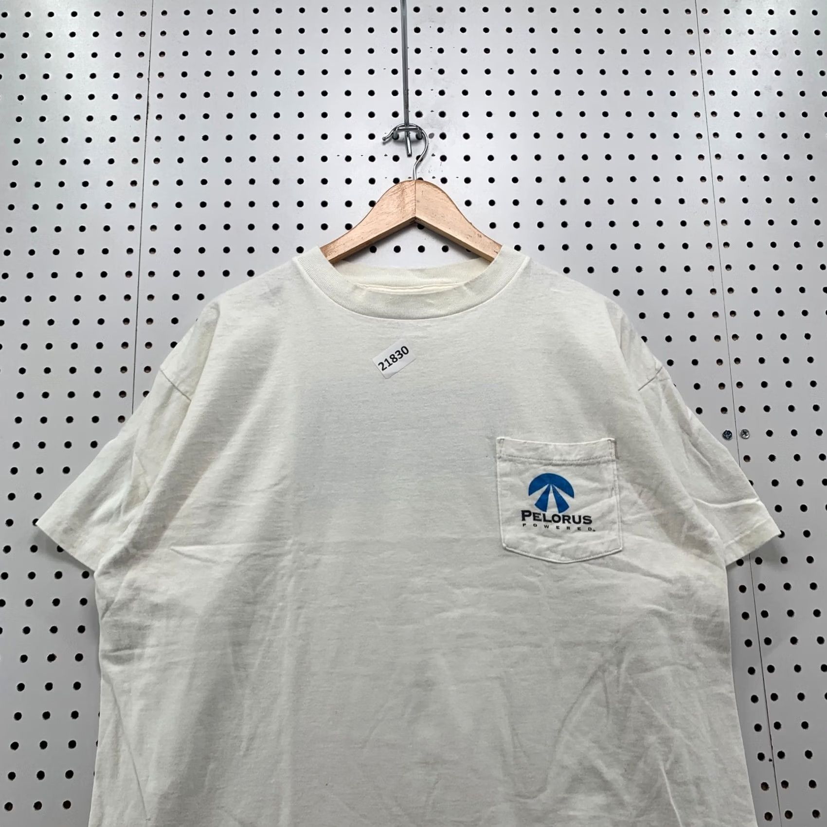 Vintage VINTAGE Computer Vison Pelorus Pocket Shirt XL White Single Stitch Mens 24x29.5 Size US XL / EU 56 / 4 - 6 Thumbnail