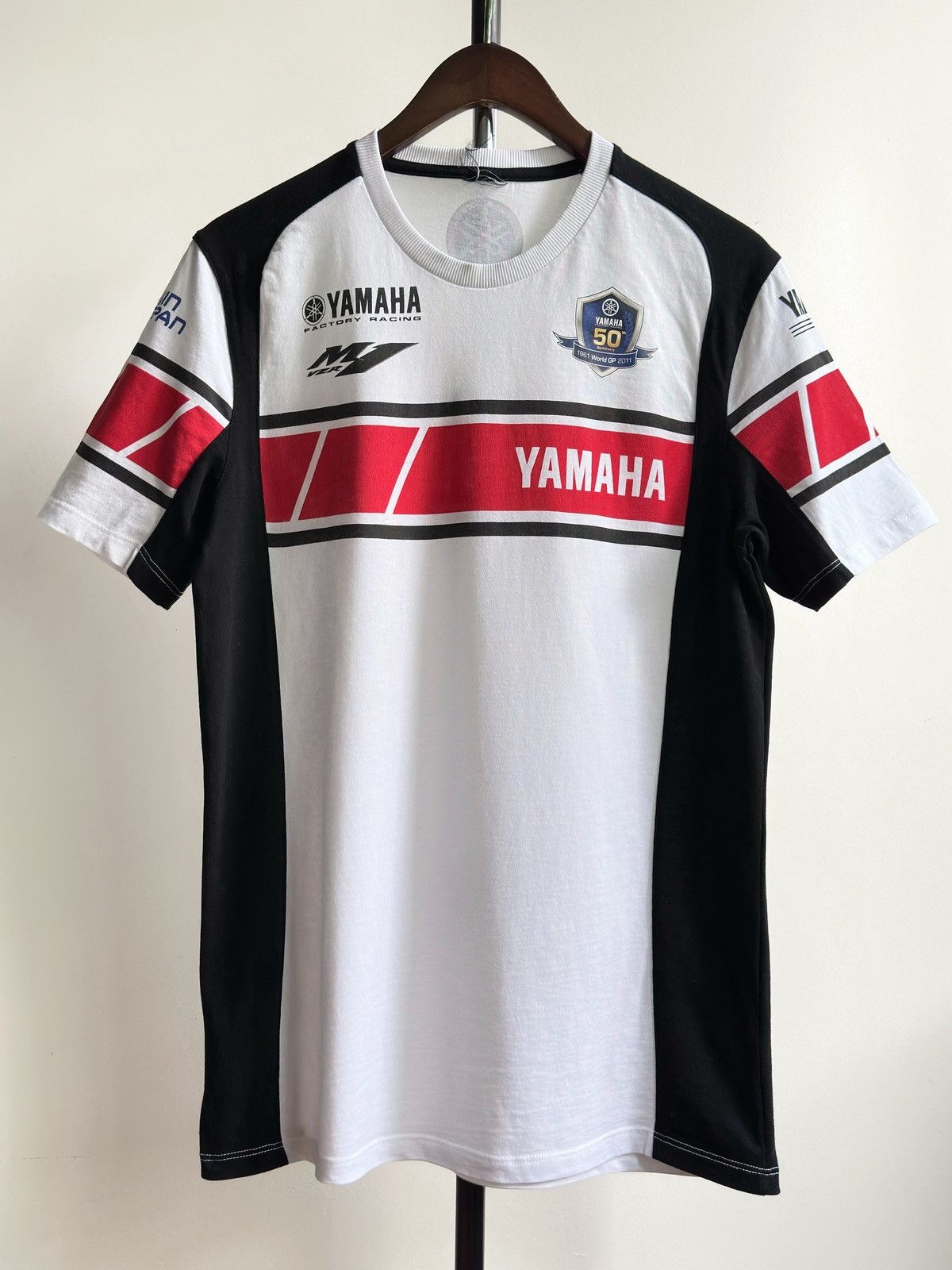 Yamaha VINTAGE Y2K YAMAHA MOTOGP FACTORY RACING TEE Size US M / EU 48-50 / 2 - 1 Thumbnail