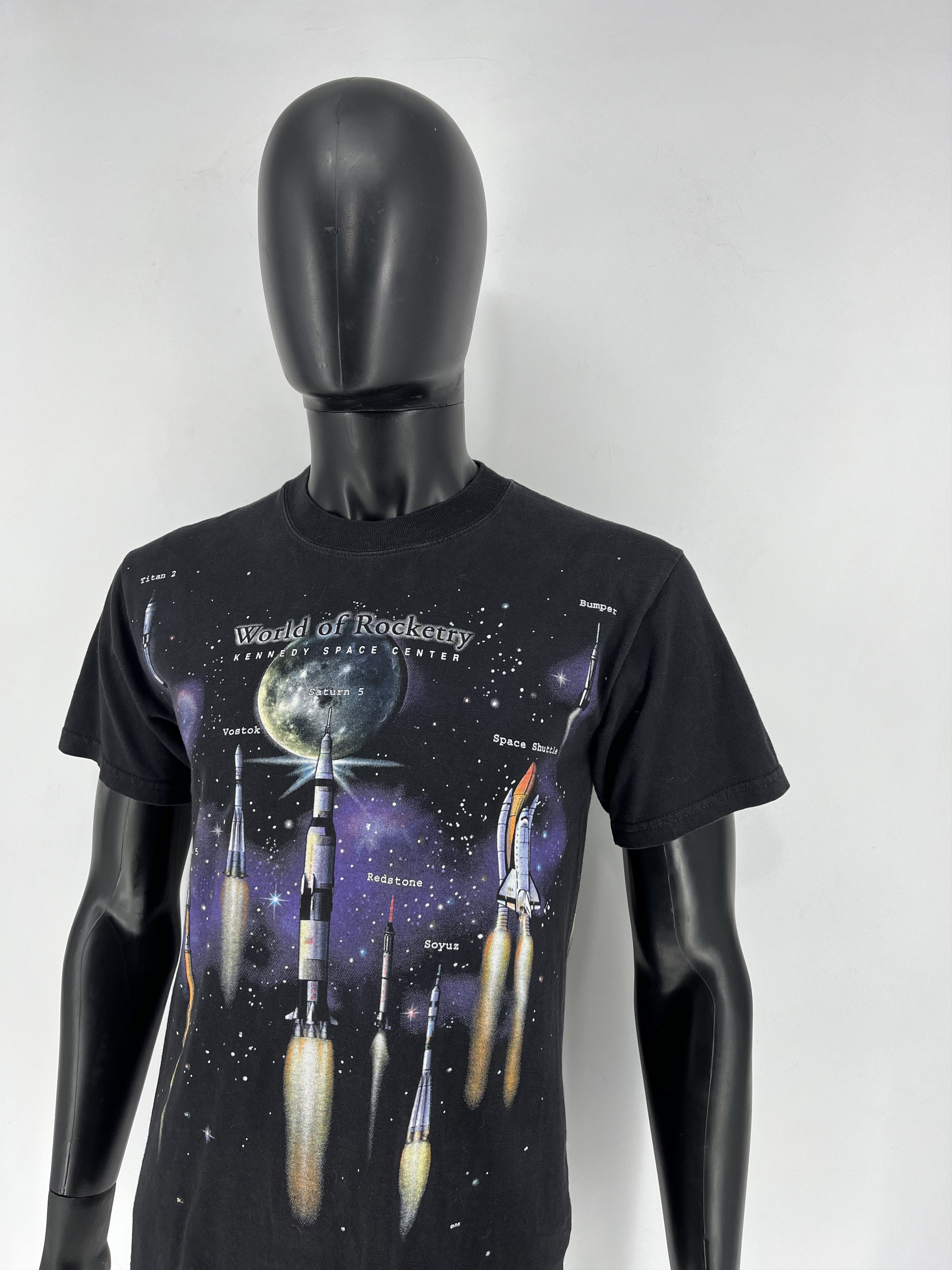 Vintage Vintage Art Unlimited NASA Space World of Rocketry Size US S / EU 44-46 / 1 - 8 Thumbnail