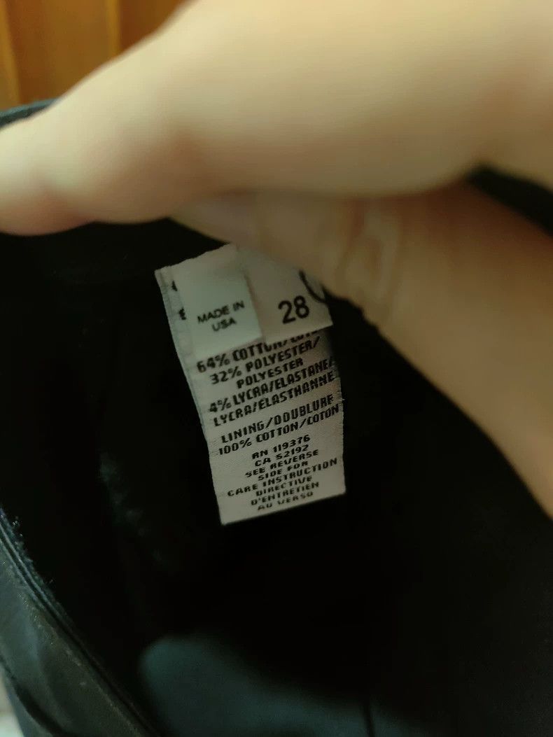 Helmut Lang HELMUT LANG size28 High elasticity slimming narrow leg pant Size 26" / US 2 / IT 38 - 5 Thumbnail