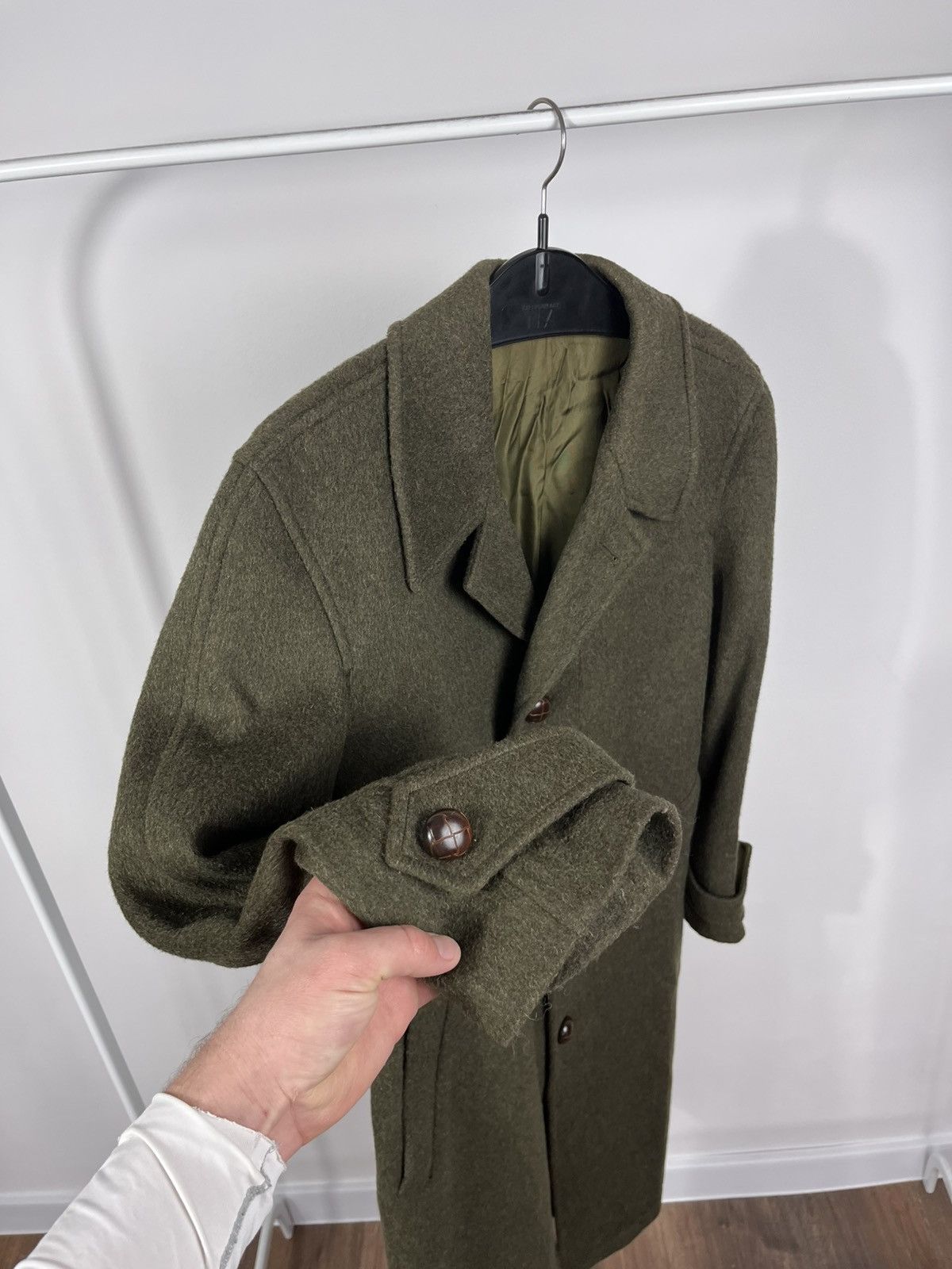 Other Vintage Tyrolean Loden Wool Coat Green Austrian Alpine Size US M / EU 48-50 / 2 - 4 Thumbnail