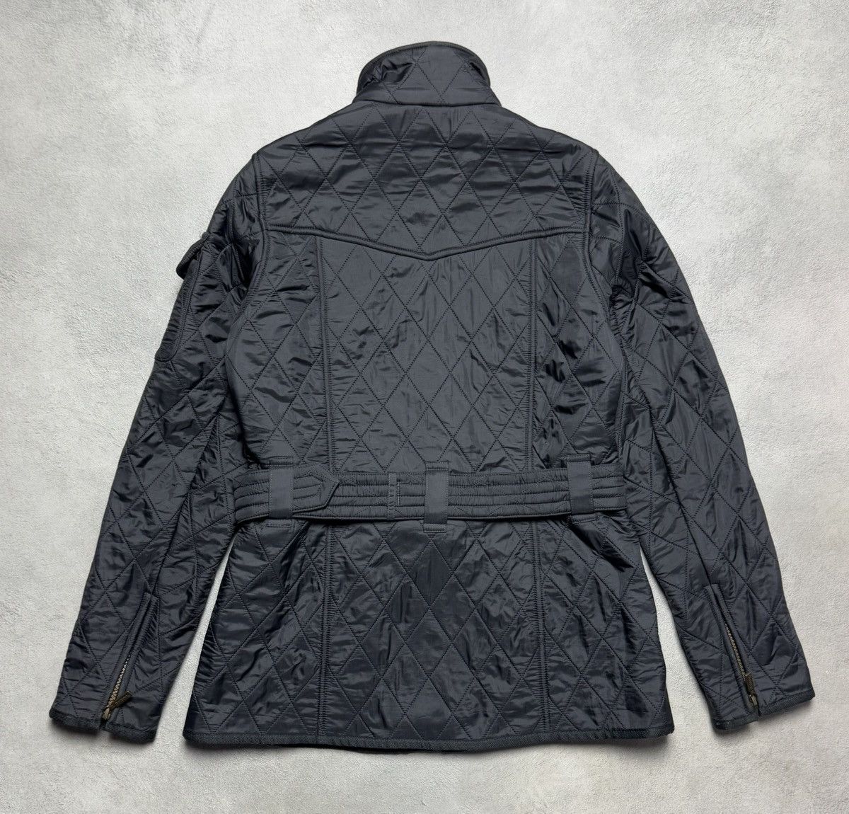 Barbour Barbour International Polarquilt Quilted Jacket Biker Size S / US 4 / IT 40 - 2 Thumbnail