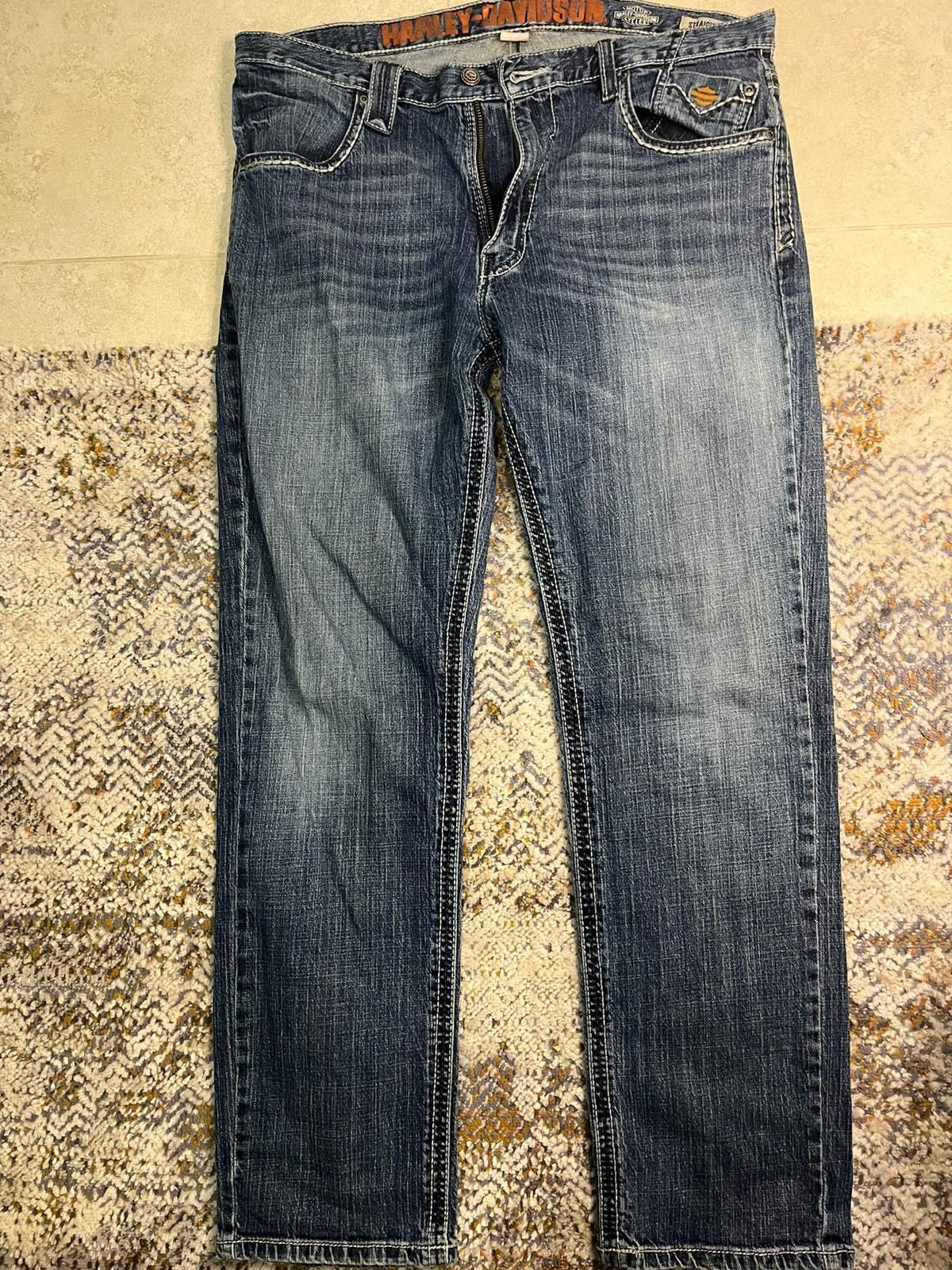 Harley Davidson Harley-Davidson jeans Size US 38 / EU 54 - 2 Thumbnail