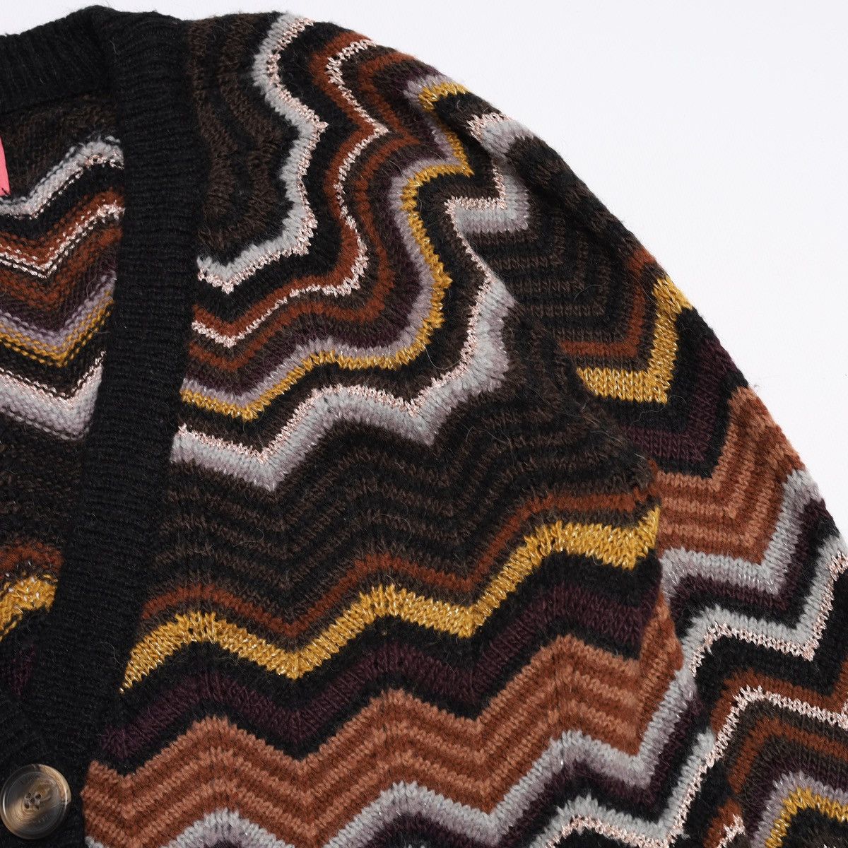 Missoni Missoni Lindex Cardigan Acrylic Polyamide Wool Mohair Sweate Size S / US 4 / IT 40 - 7 Thumbnail