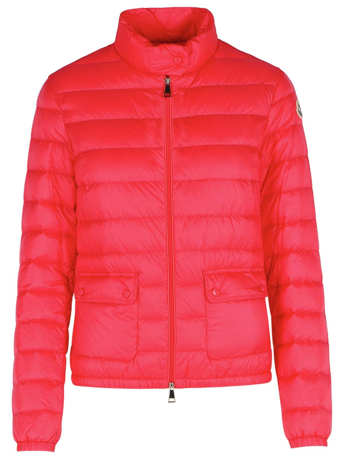 Moncler MONCLER 'Lans' Fuchsia Polyamide Down Jacket Size XS / US 0-2 / IT 36-38 - 1 Thumbnail