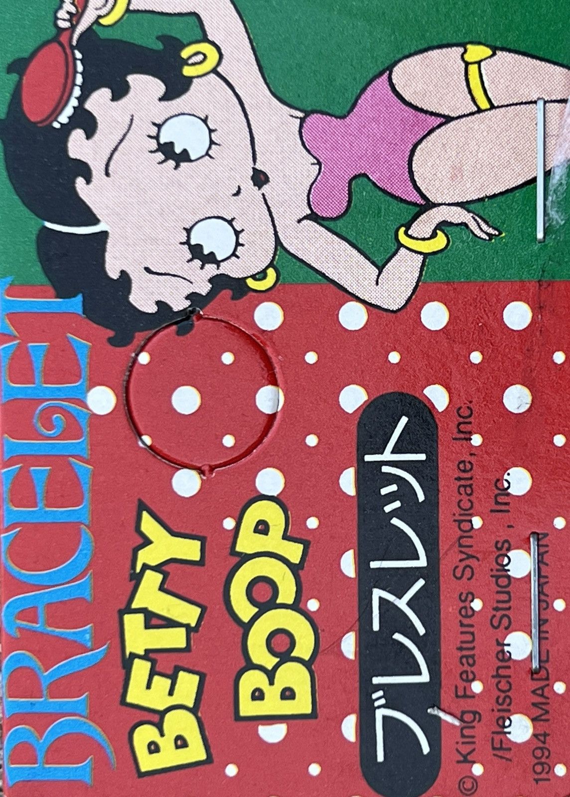 Japanese Brand × Vintage 1994 Betty Boop Pink/Multi Hearts One Size Bracelet Size ONE SIZE - 5 Thumbnail