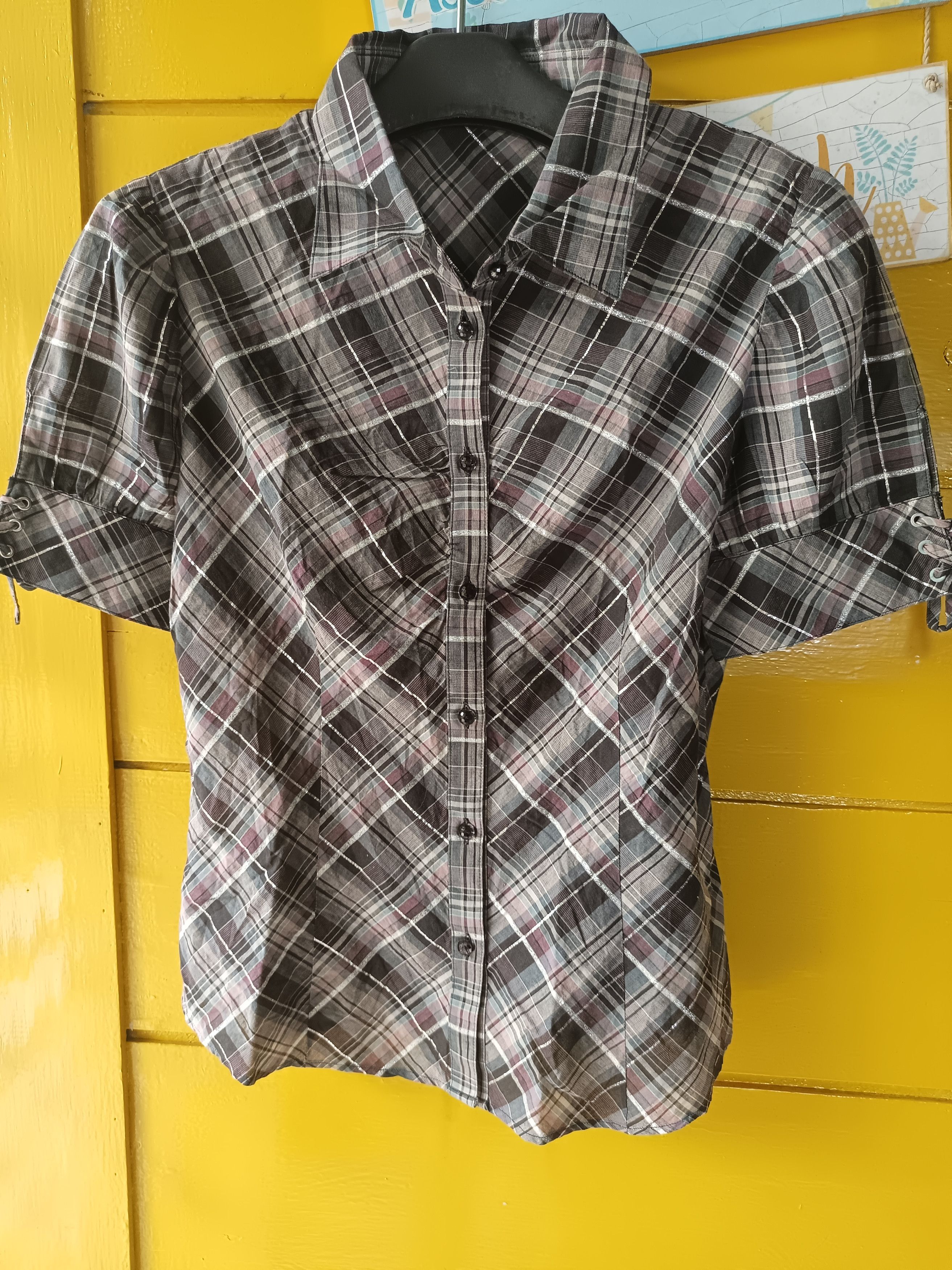 Comme Ca Ism × Designer × Japanese Brand Comme Ca Ism Tartan Women Buttons Up Size M / US 6-8 / IT 42-44 - 7 Thumbnail