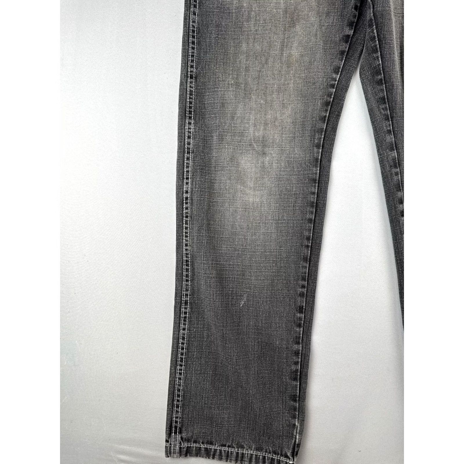 Southpole VINTAGE Southpole Jeans 32x30 Black Washed Baggy Denim 90s Hip Hop Streetwear Men Size US 32 / EU 48 - 3 Thumbnail