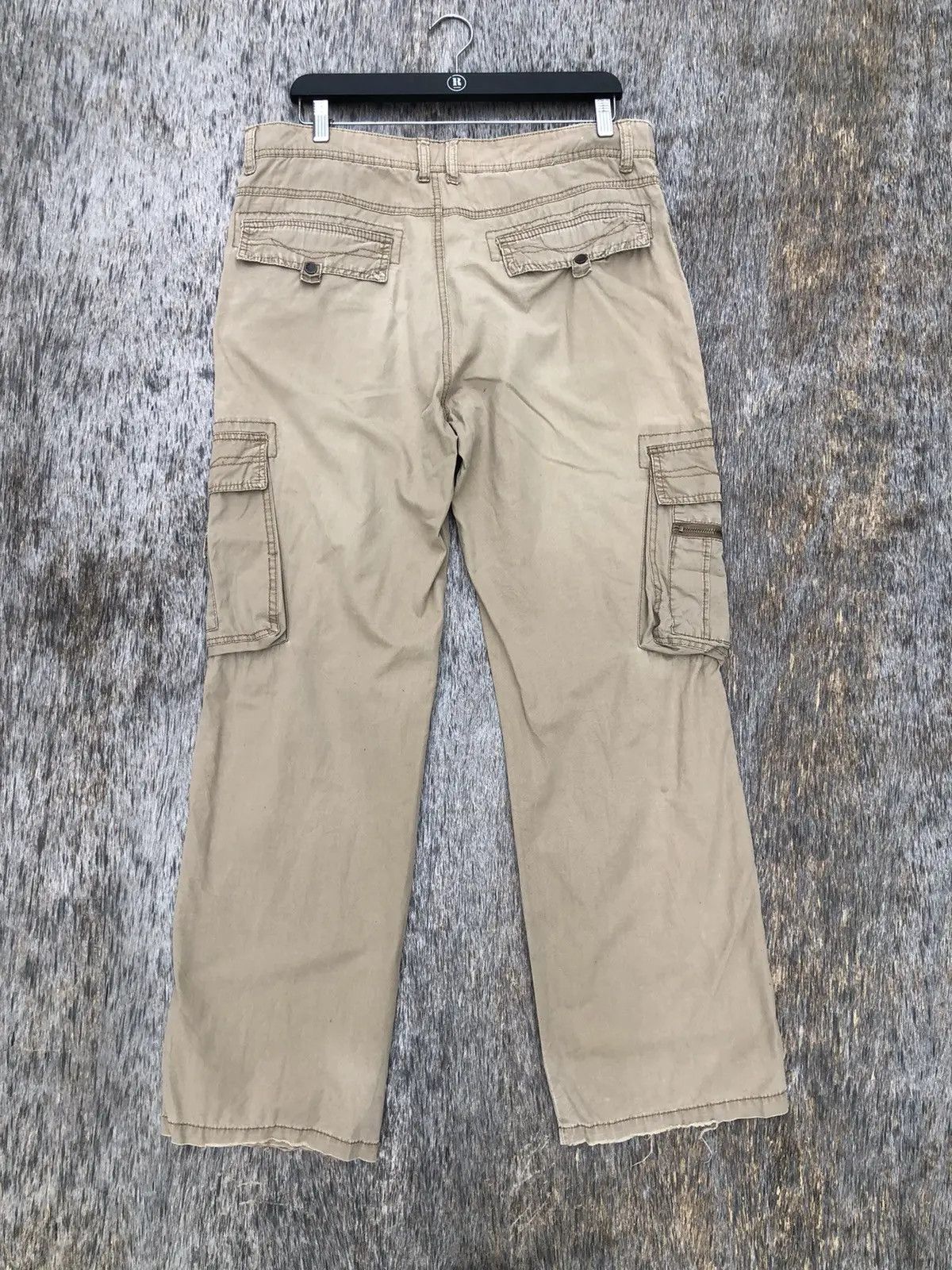 Japanese Brand × Vintage Vintage Cargo Pants 8 Pocket Rare Design Size US 36 / EU 52 - 12 Thumbnail