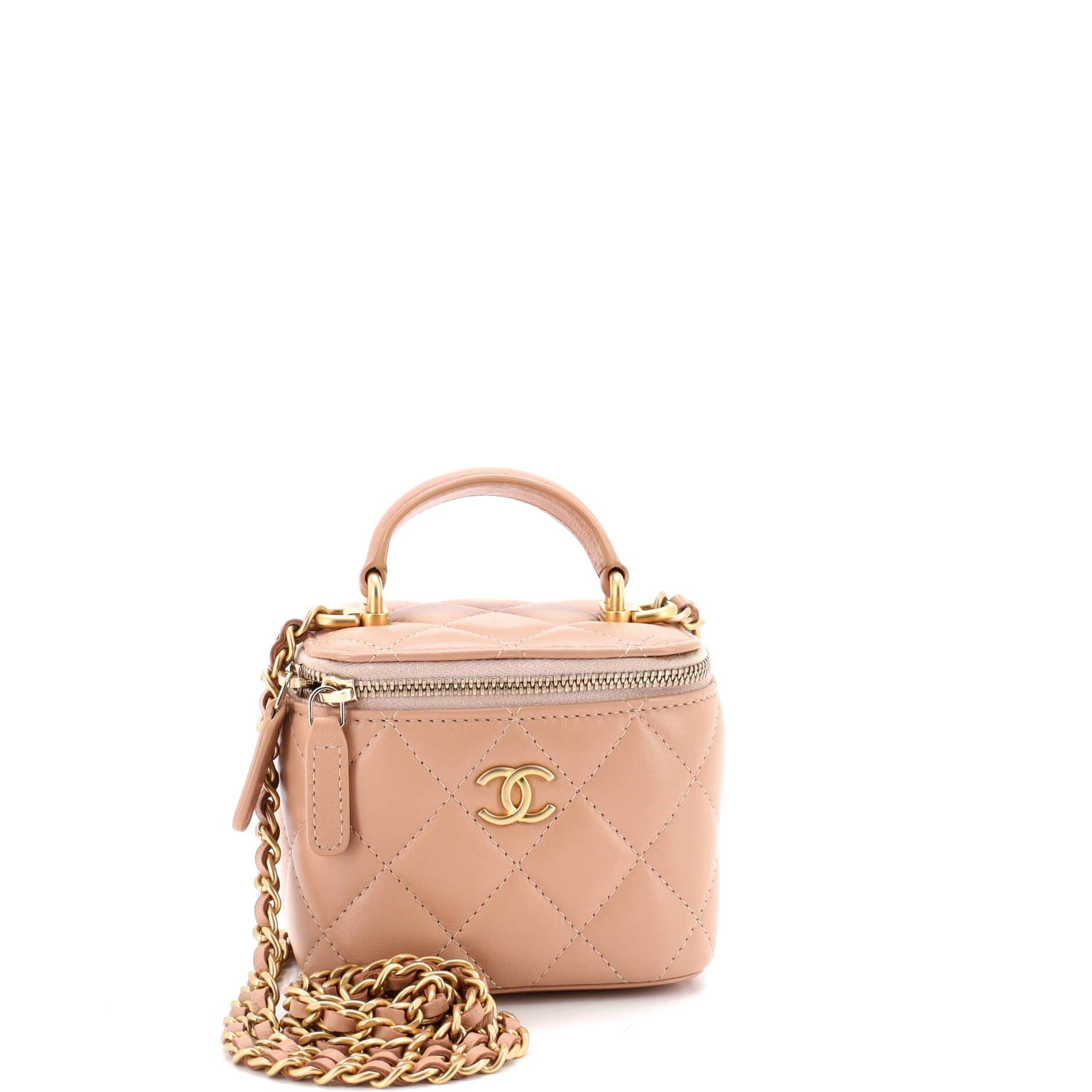 Chanel Classic Top Handle Vanity Case with Chain Size ONE SIZE - 1 Thumbnail