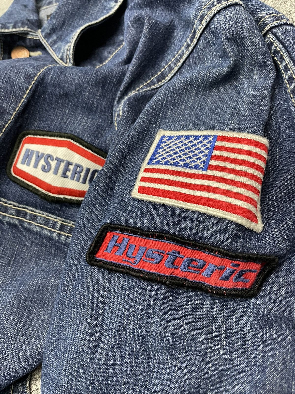 Hysteric Glamour Vintage Hysteric Glamour Jeans Chore Jacket Denim Size US M / EU 48-50 / 2 - 10 Thumbnail