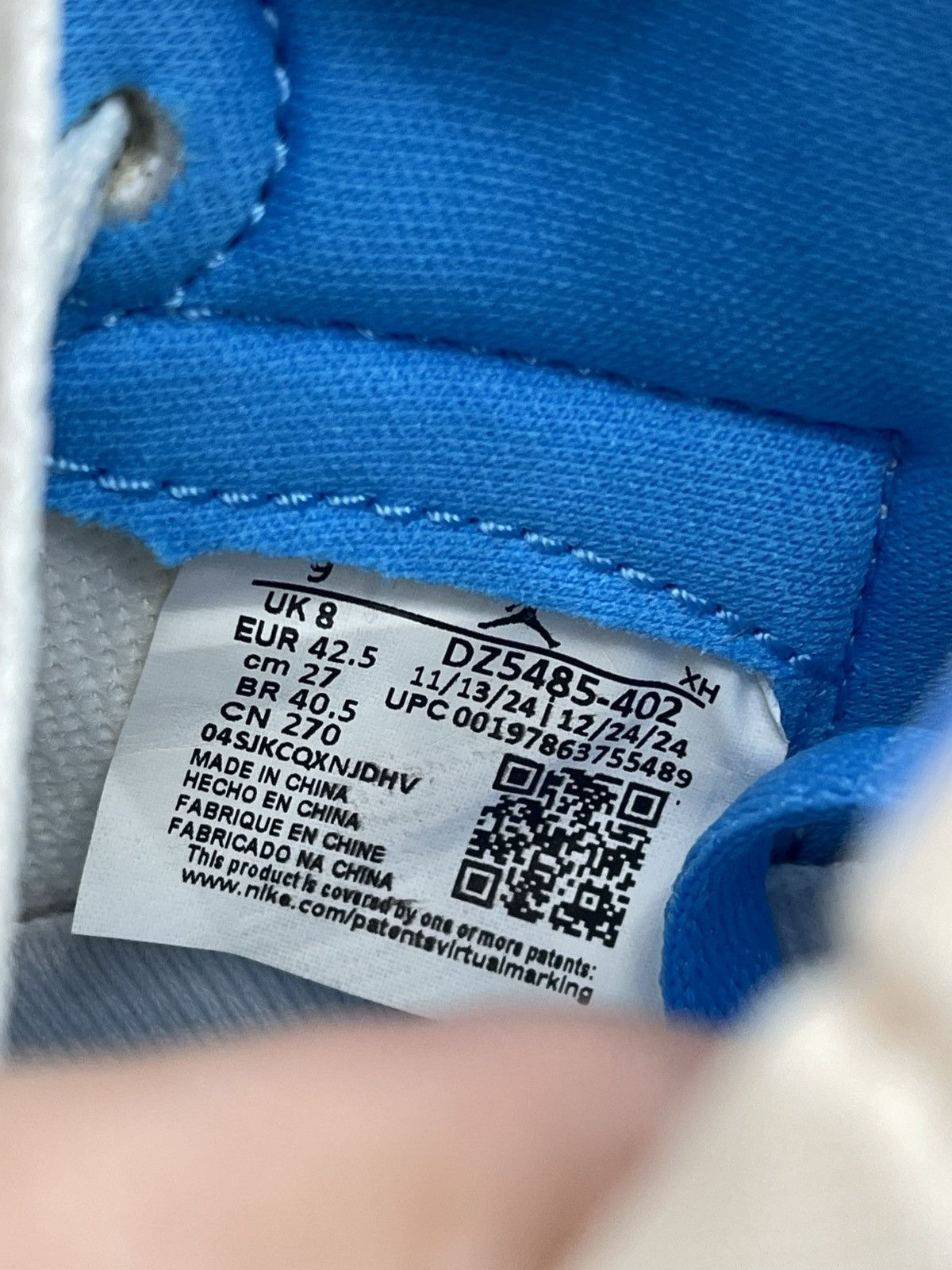 Jordan Brand Size 9 - Jordan 1 Retro High UNC Reimagined Size US 9 / EU 42 - 8 Thumbnail