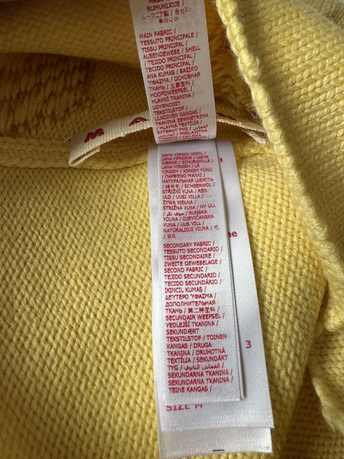 Marni Marni Mohair Beanie Yellow Size ONE SIZE - 6 Thumbnail