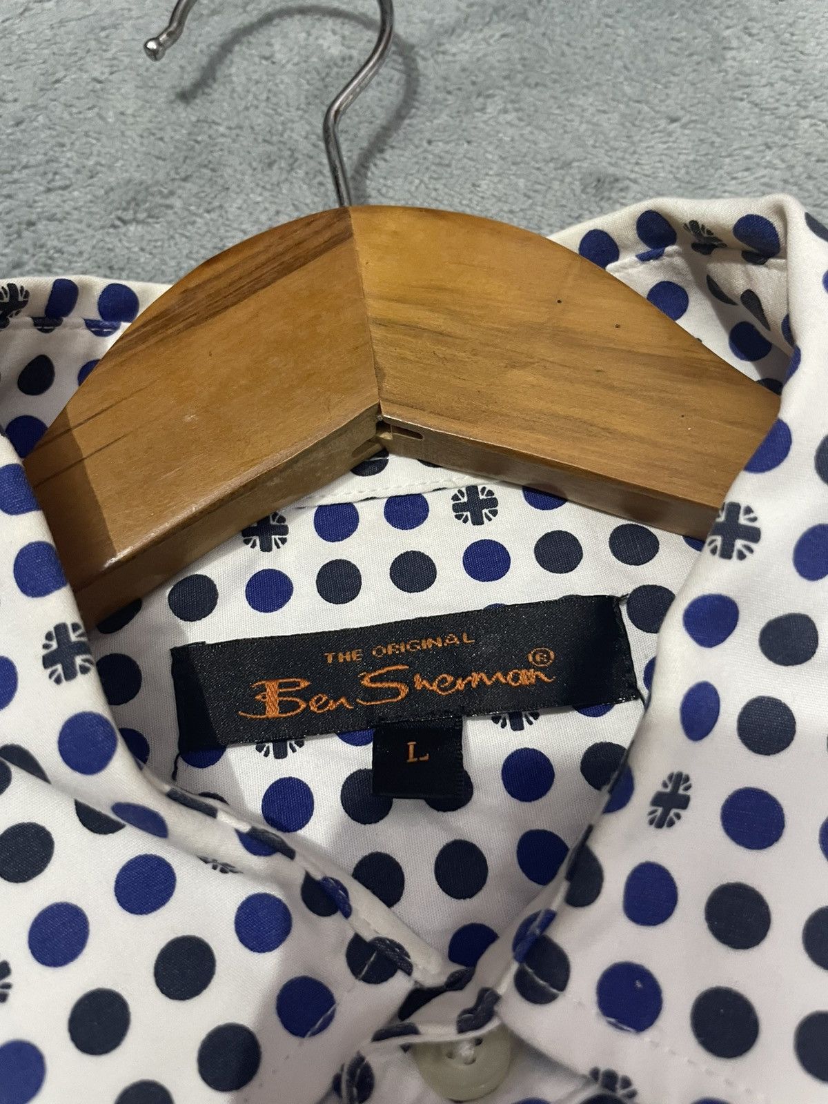 Ben Sherman × Japanese Brand Ben Sherman Full Printed Button ups Size US L / EU 52-54 / 3 - 8 Thumbnail