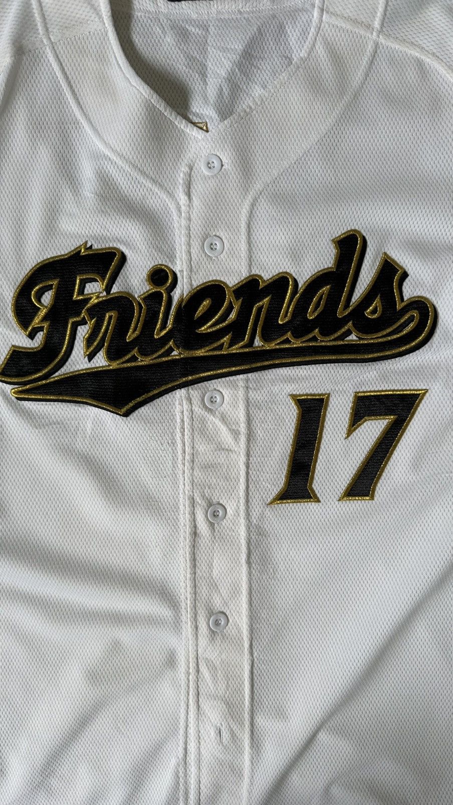 Mizuno MIZUNO FRIENDS BASEBALL JERSEY Size US M / EU 48-50 / 2 - 2 Thumbnail