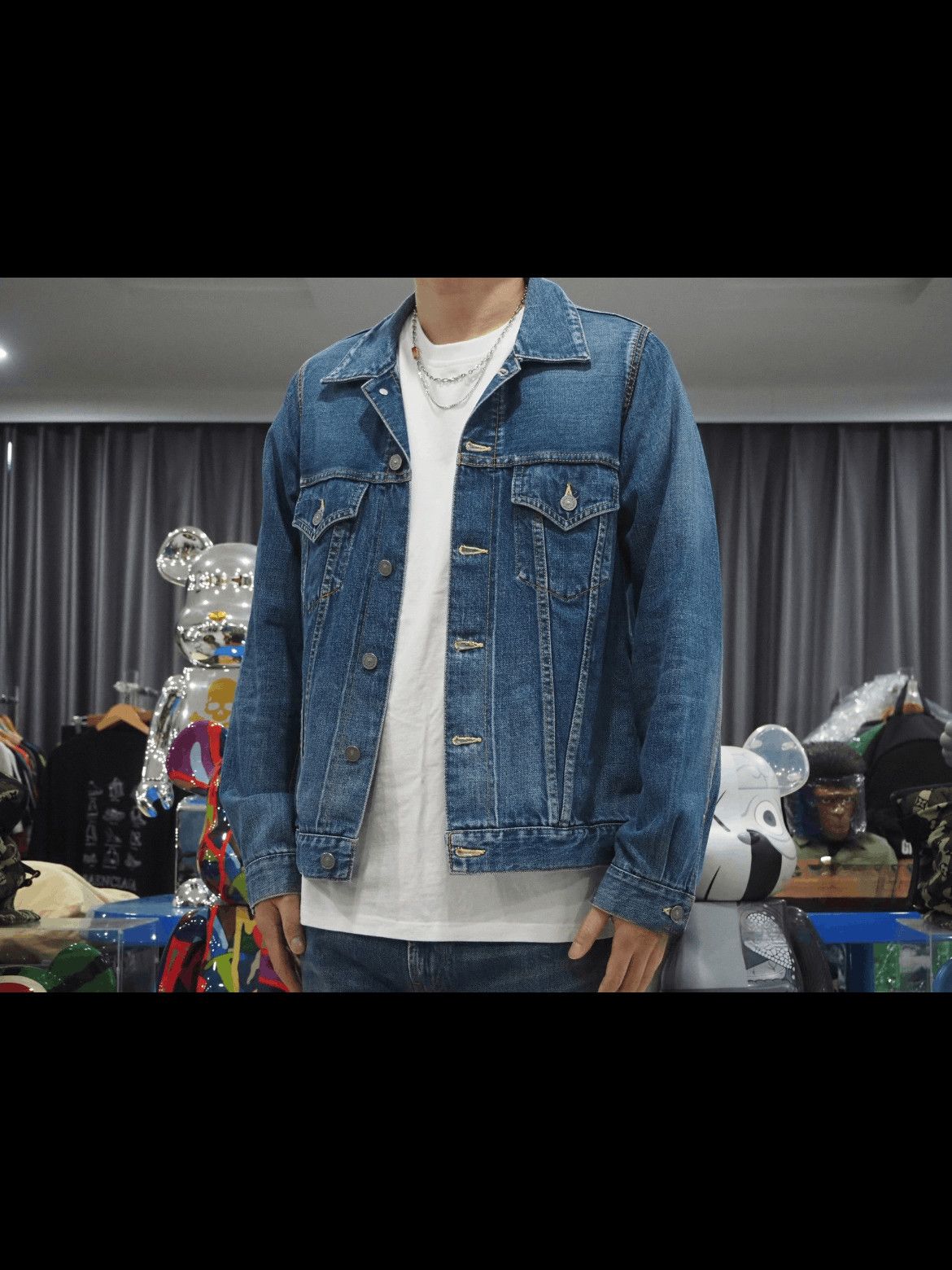 Visvim Sz 2 Visvim SS 103 DAMAGED Denim Jacket Size US M / EU 48-50 / 2 - 8 Thumbnail