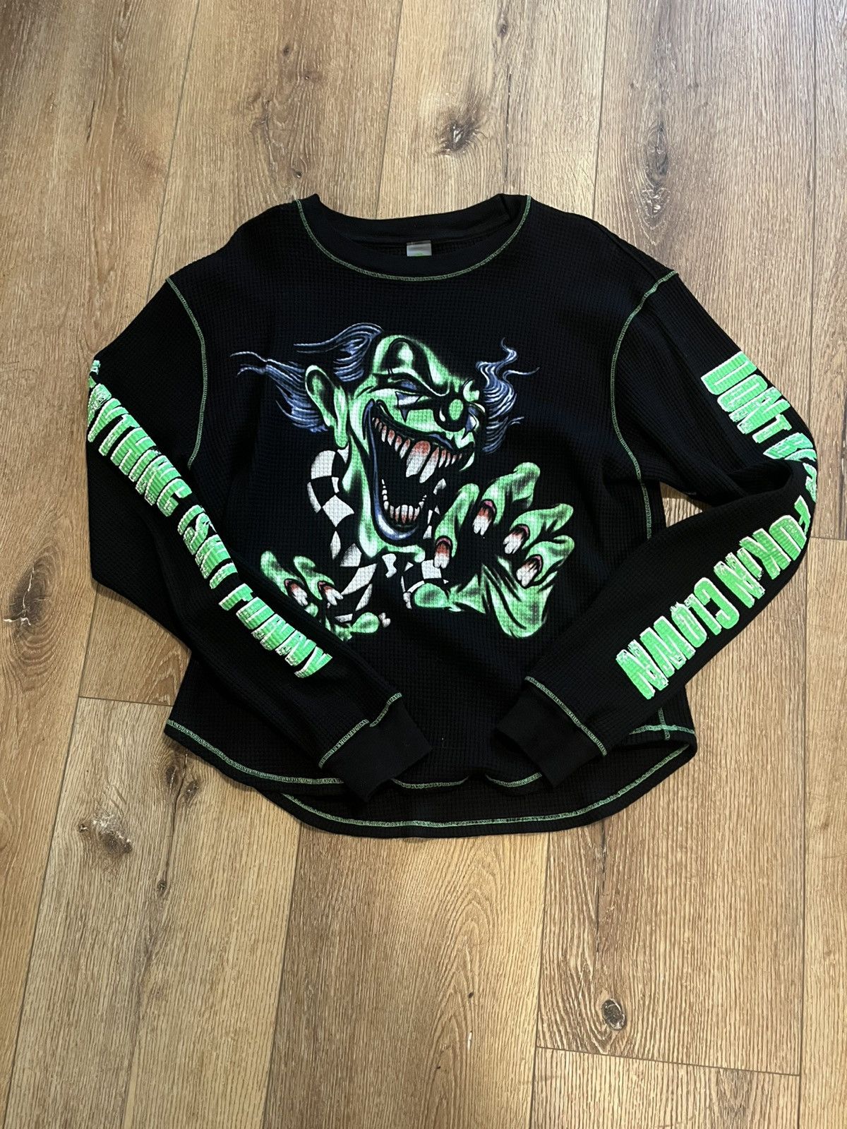 Endless × Vlone Endless Denim Clown Thermal | Grailed